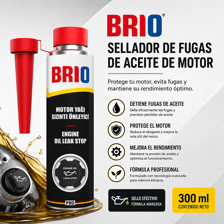 Aditivo Sellador Fugas De Aceite De Motor 300 Ml  2