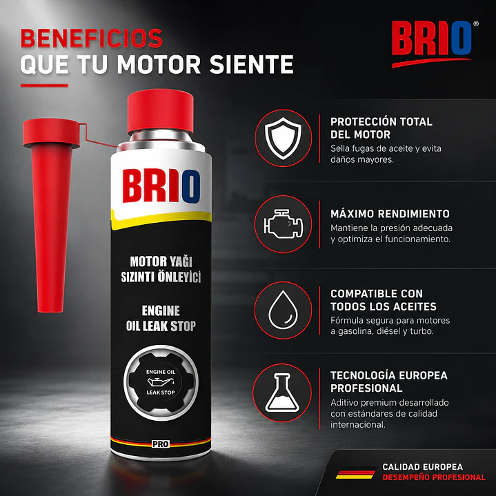 Aditivo Sellador Fugas De Aceite De Motor 300 Ml  5