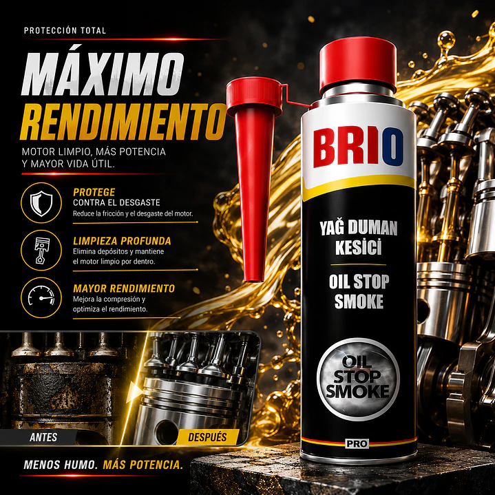 Aditivo Cortador De Humo De Aceite 300 Ml 5