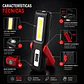 Linterna Led Recargable 420 Lúmenes Imantada - Miniatura 4