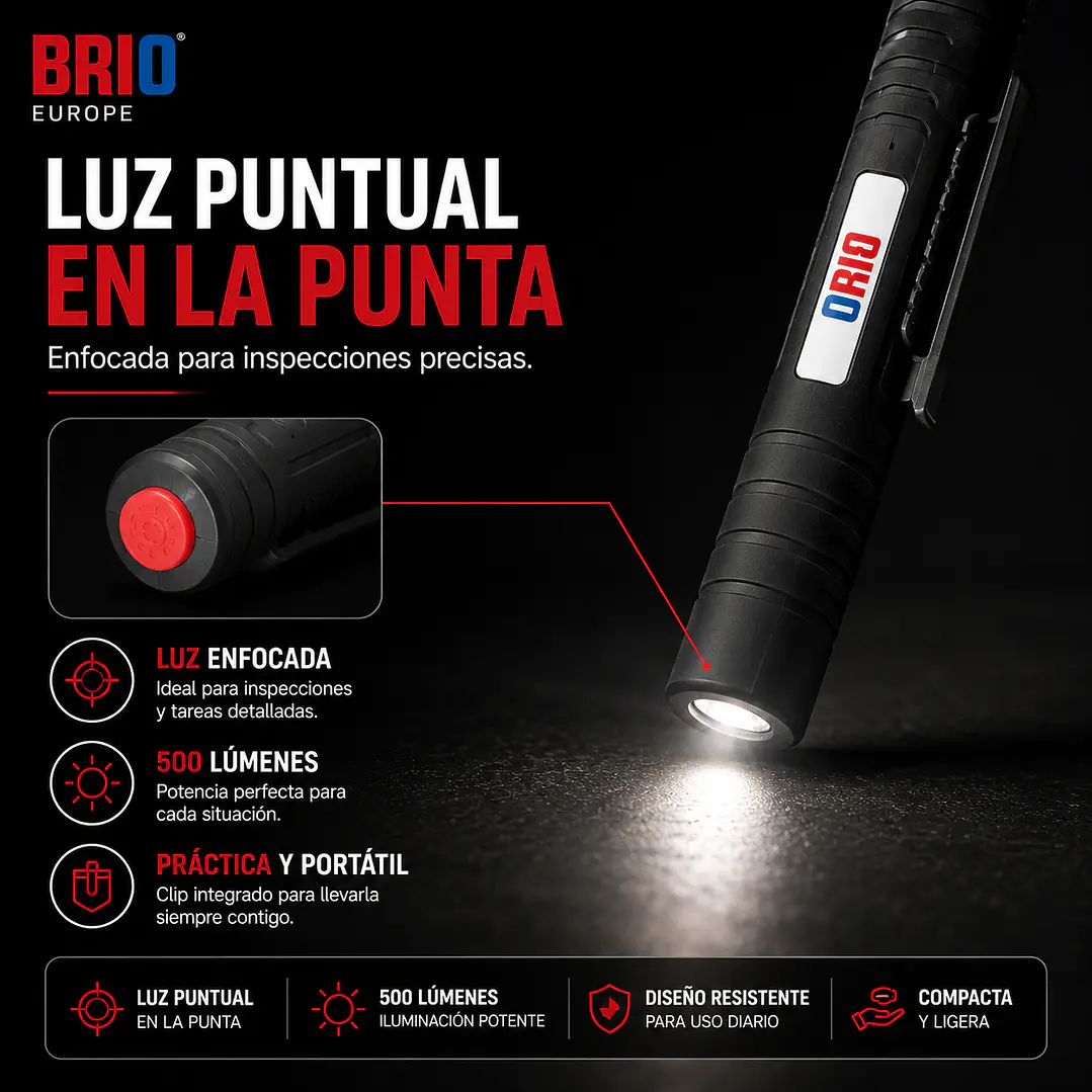 Linterna Led 150 Lúmenes Imantanda Pen Ligth 3