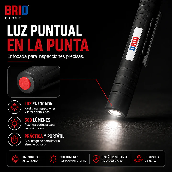 Linterna Led 150 Lúmenes Imantanda Pen Ligth 3