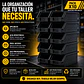 Kit X 10 Cajas Apilables Plásticas 16x 9,5x 7,5 Cms 1PLZ - thumbnail 4