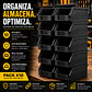 Kit X 10 Cajas Apilables Plásticas 35 x 20 x 14,5 Cms 3A2PL - thumbnail 2