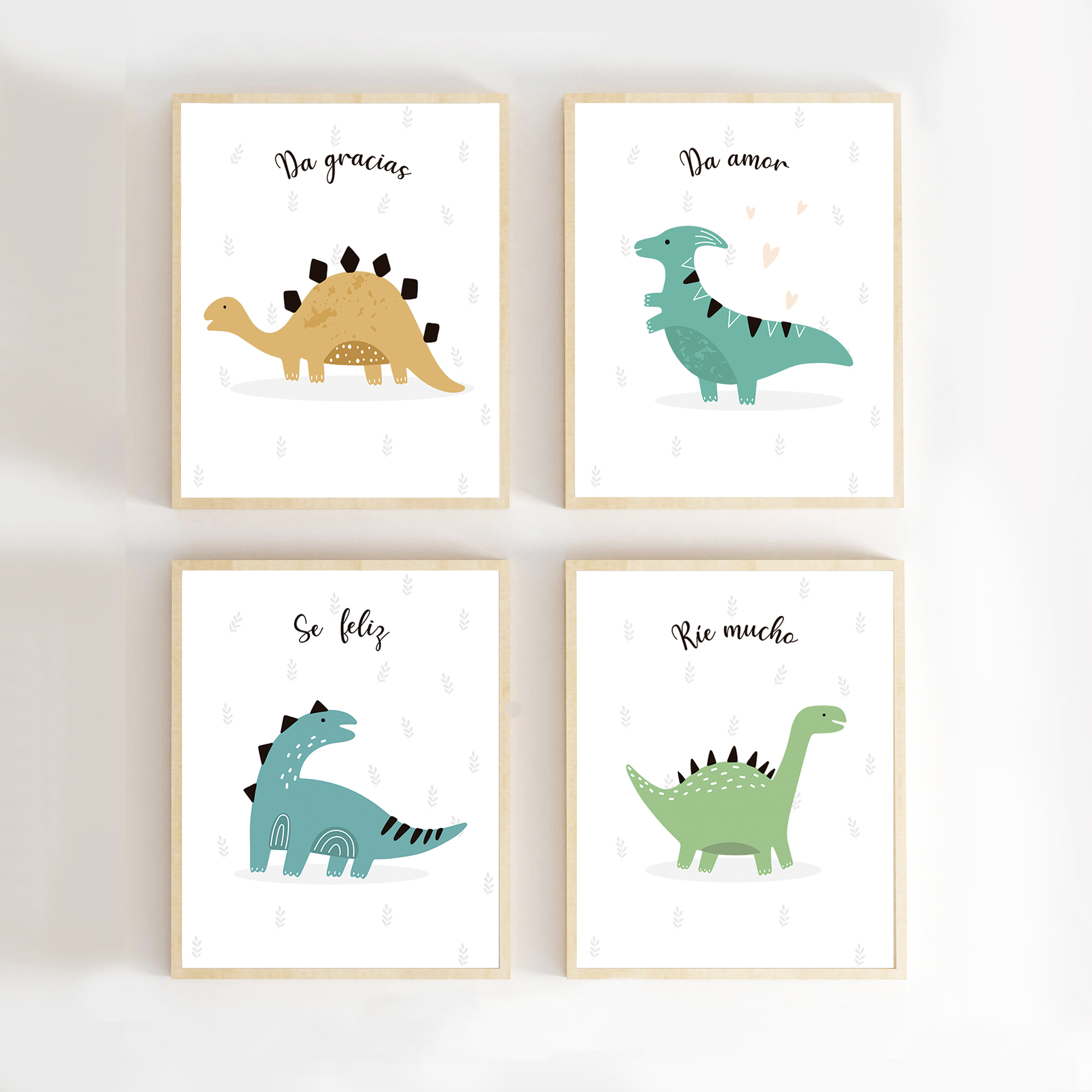 Cuadros de dinosaurio / valor unitario  1