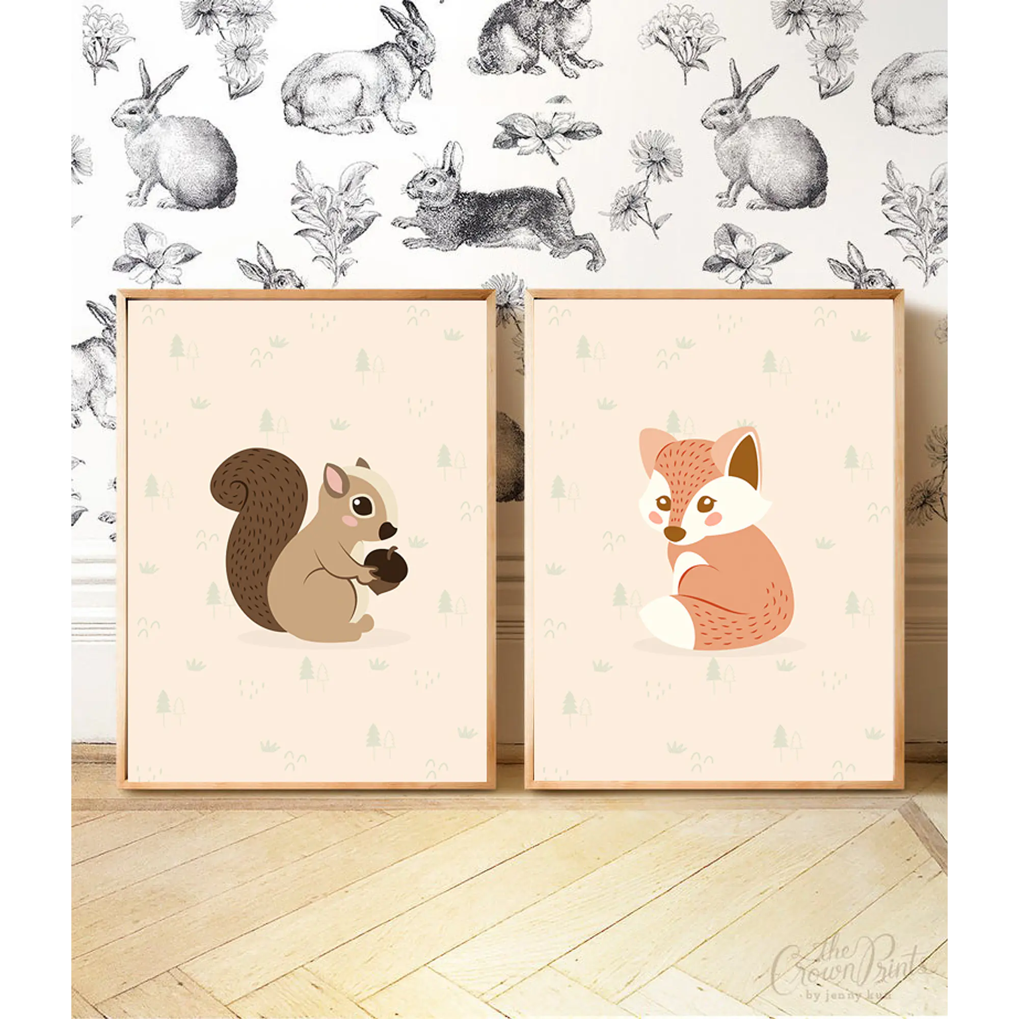 Cuadro animalitos bebé / valor unitario  1