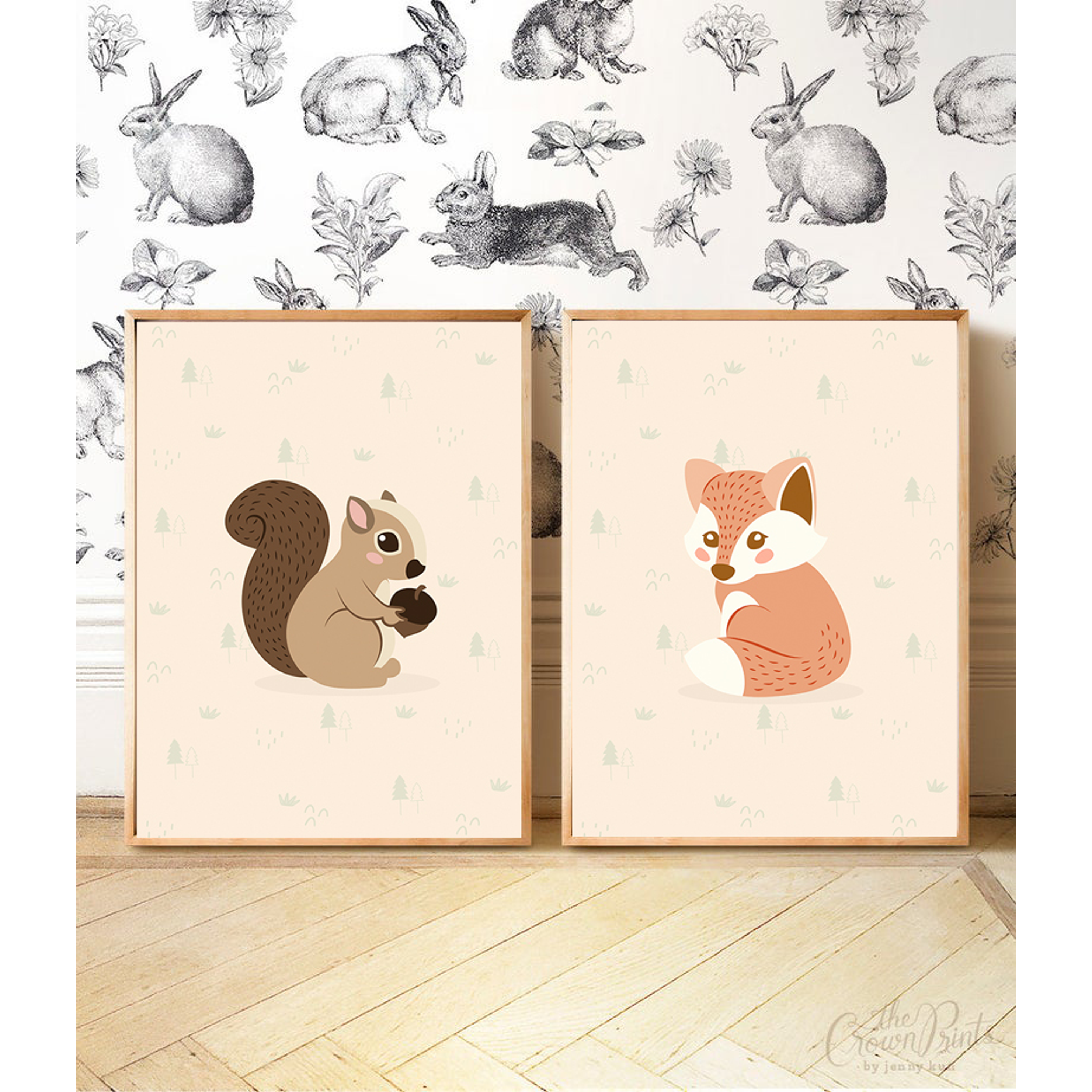 Cuadro animalitos bebé / valor unitario  1