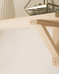 Repisa Nórdica / Base de madera 