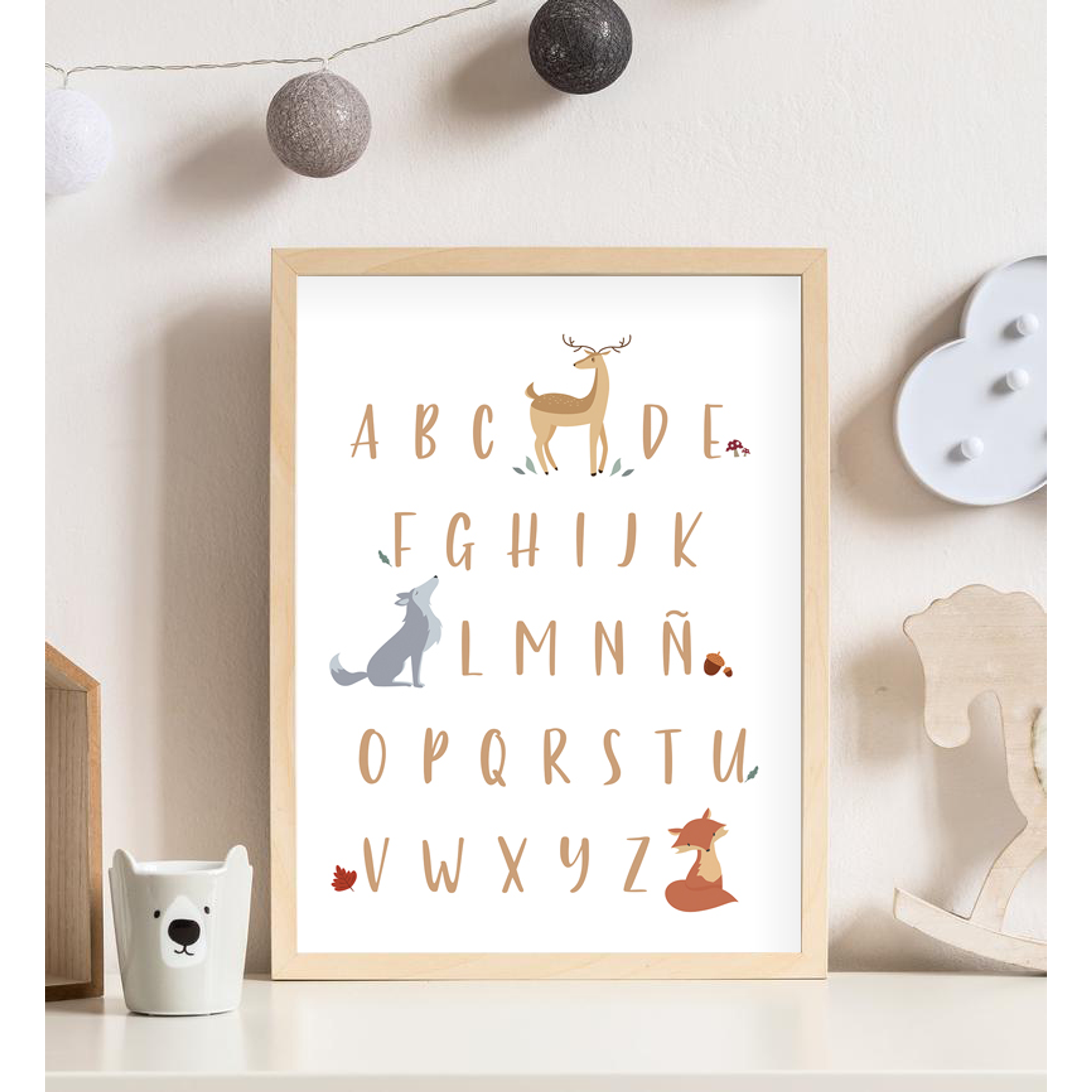 Cuadro ABC animales nórdicos  1