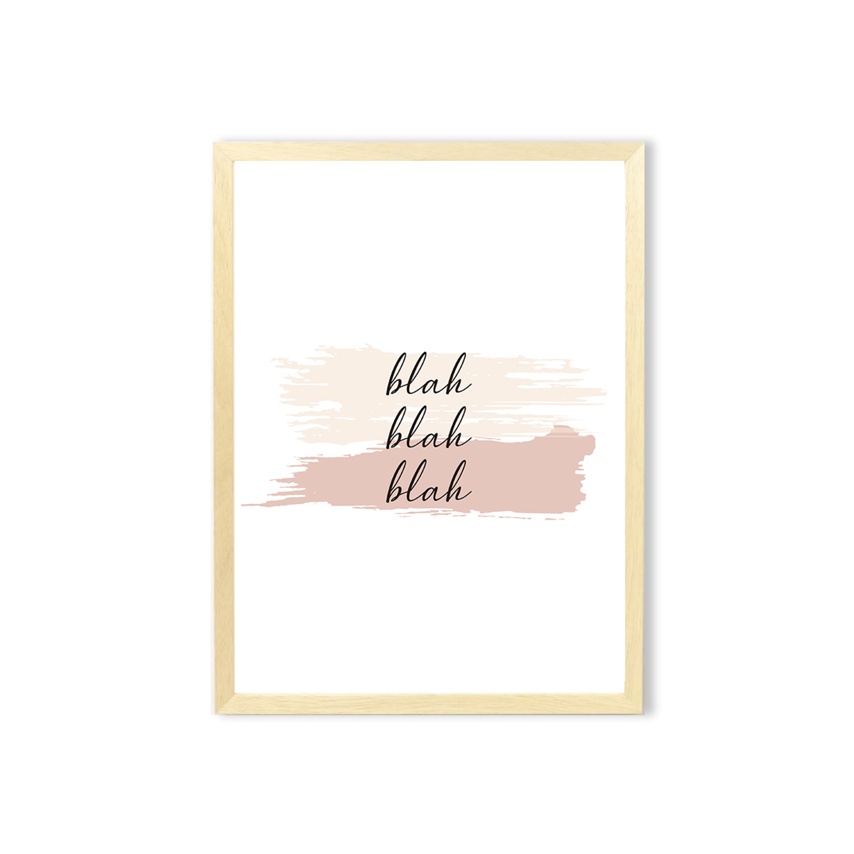 Cuadro Blah Blah Blah 1