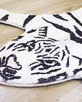 Alfombras Safari / Ciervo - Tigre blanco - Leopardo - León 