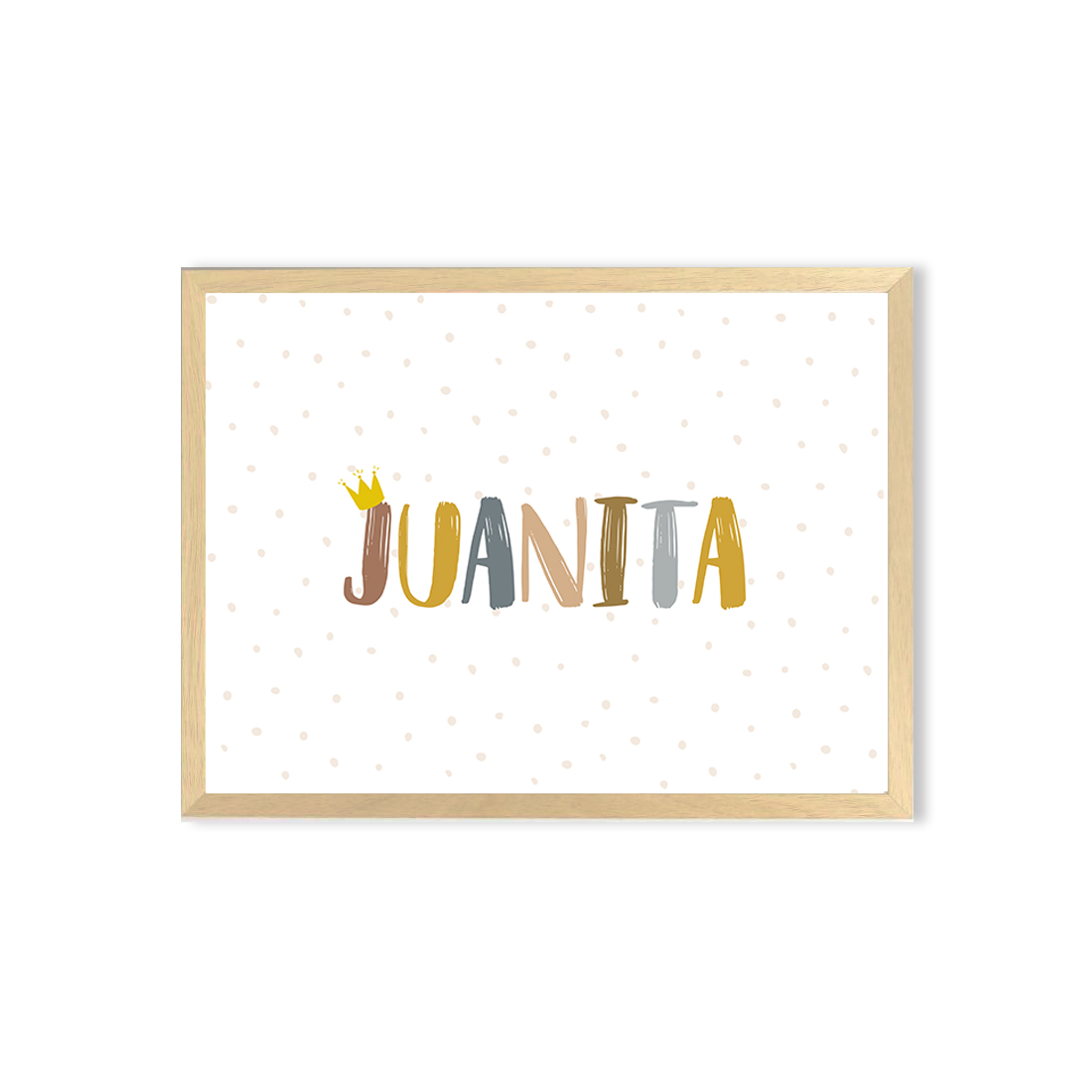 Cuadro / Nombre Personalizado horizontal  2