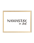 Cuadro Namastay in bed 
