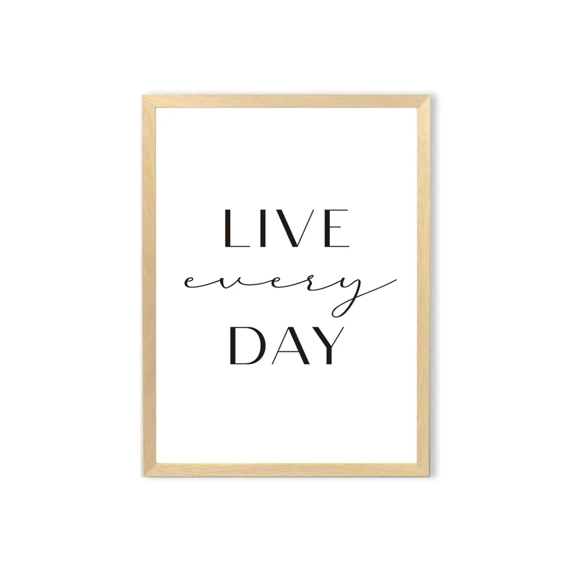 Cuadro Live every day  1