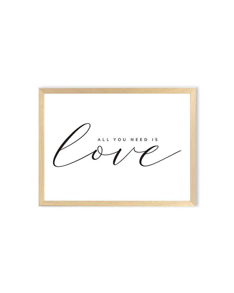 Cuadro All you need is love