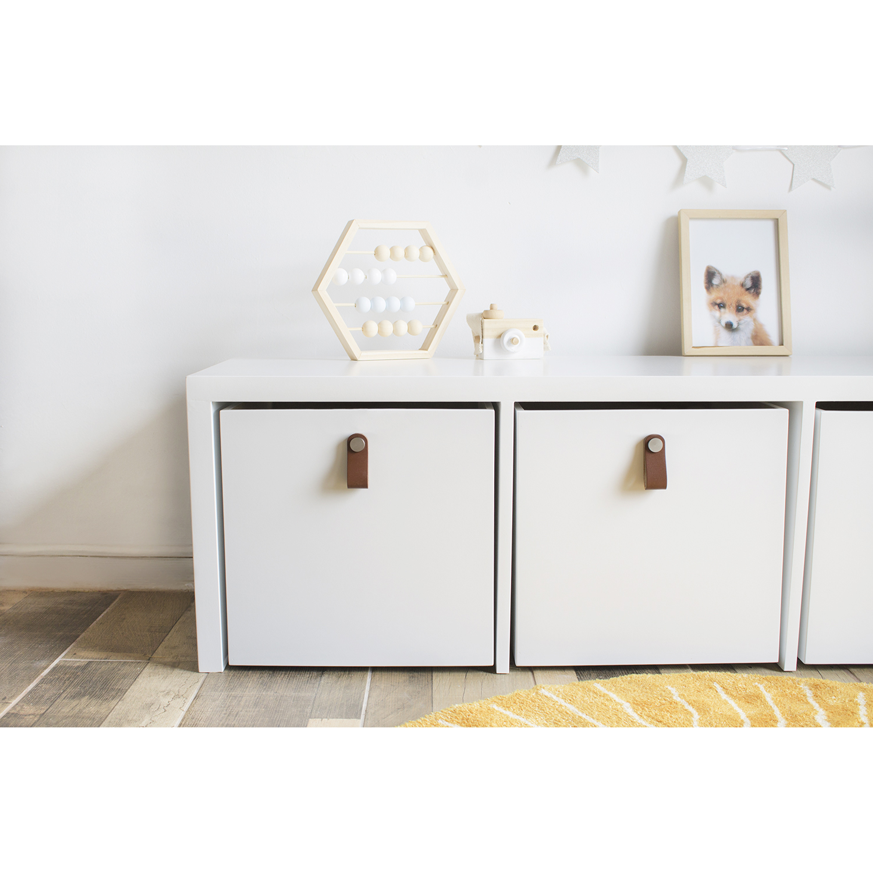 Mueble organizador blanco / cajones con ruedas (opción 2 , 3 , 4 , 5 o 6  cajones)   5