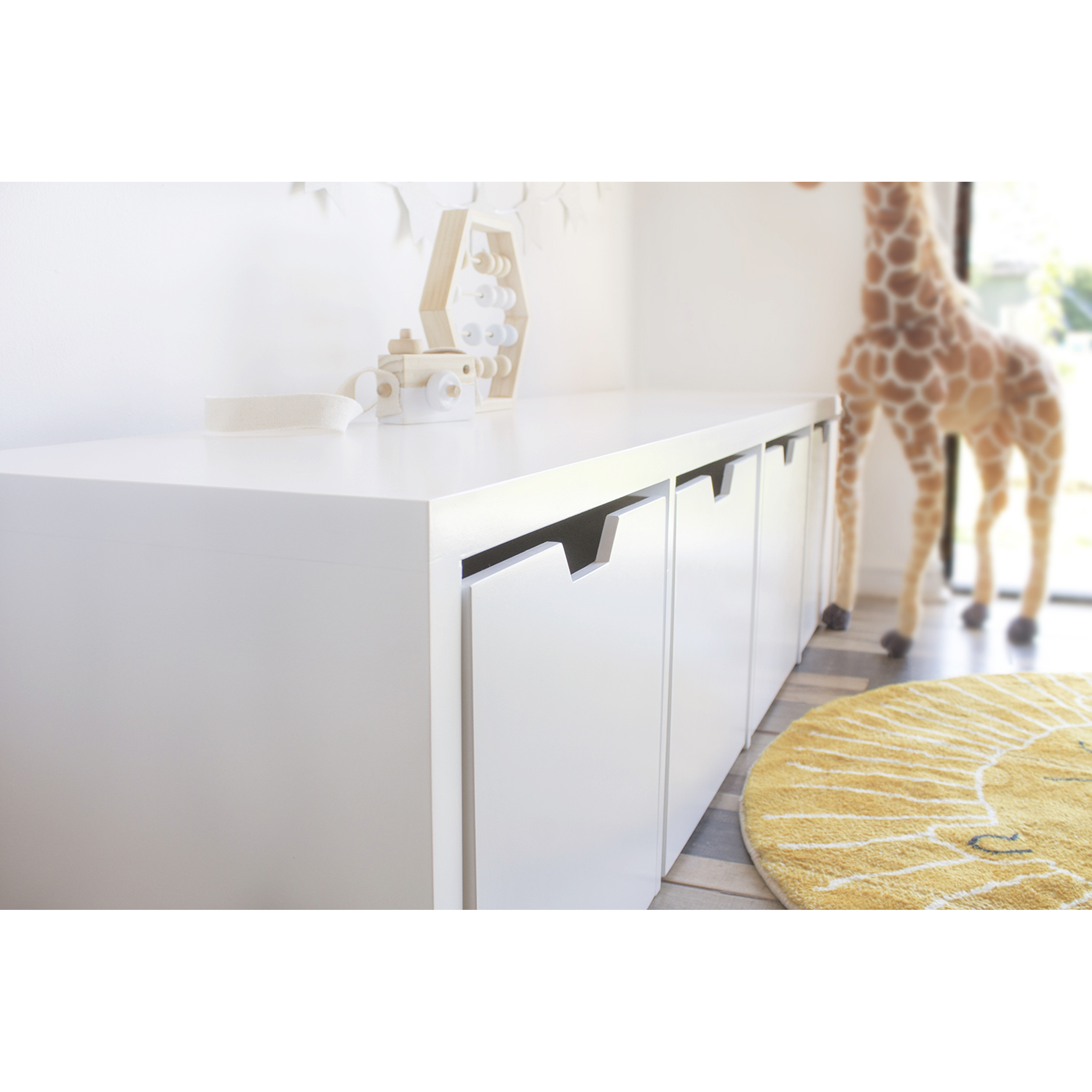 Mueble organizador blanco / cajones con ruedas (opción 2 , 3 , 4 , 5 o 6  cajones)   8