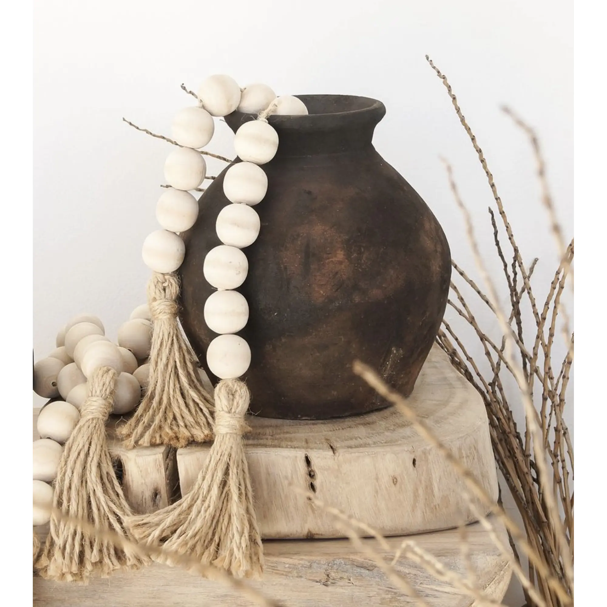 Wooden Beads / Guirnalda cuentas de madera  8