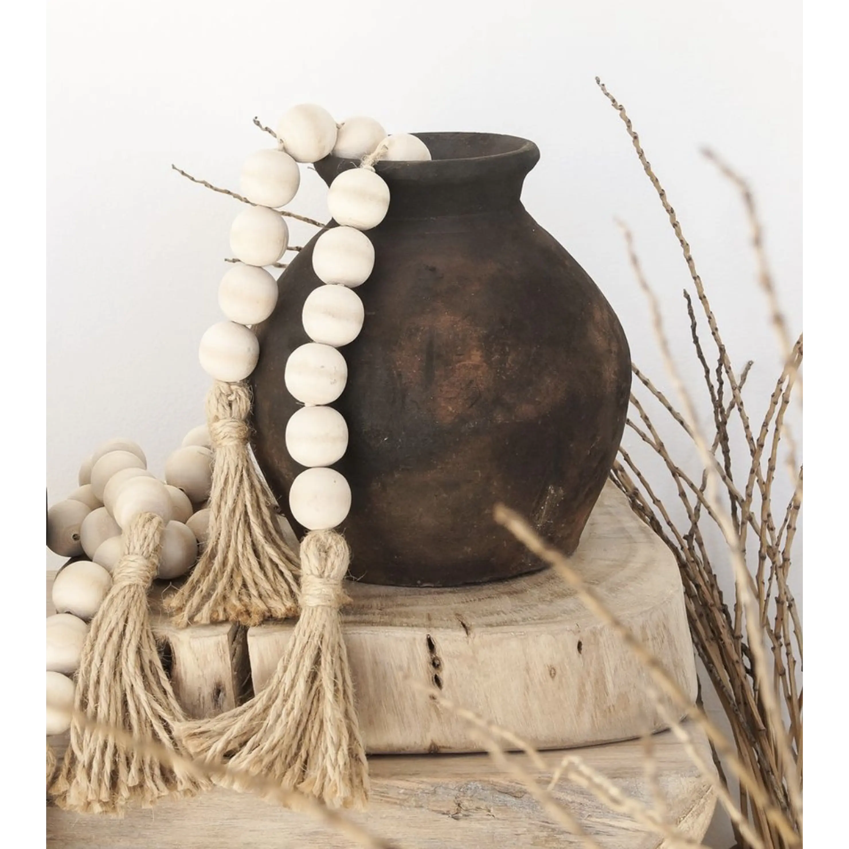 Wooden Beads / Guirnalda cuentas de madera  8