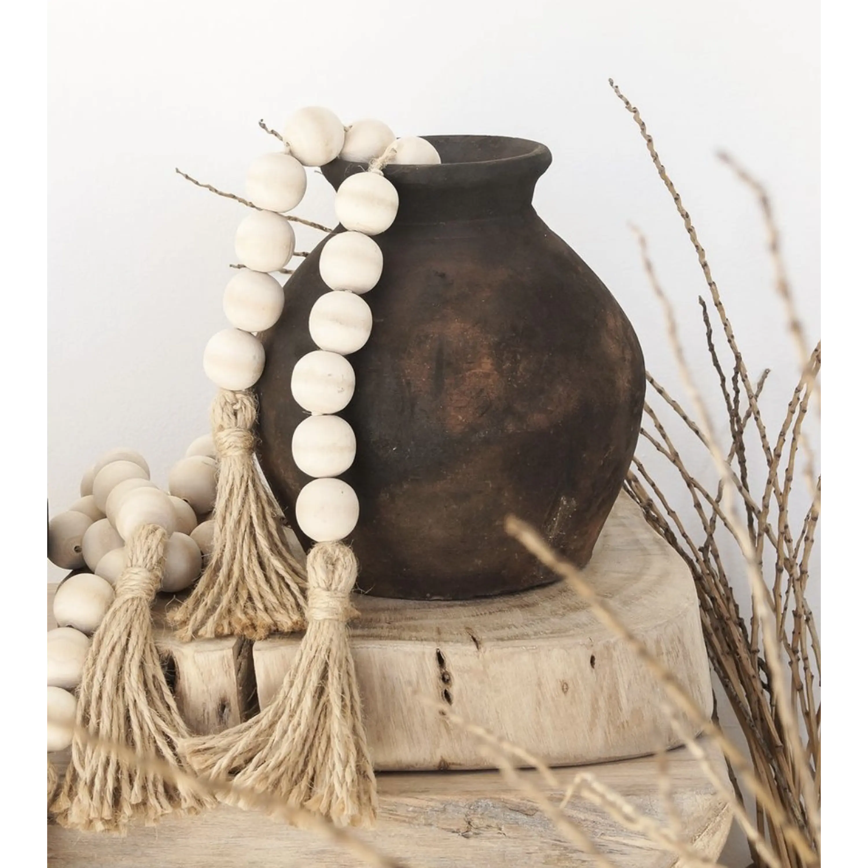 Wooden Beads / Guirnalda cuentas de madera  8