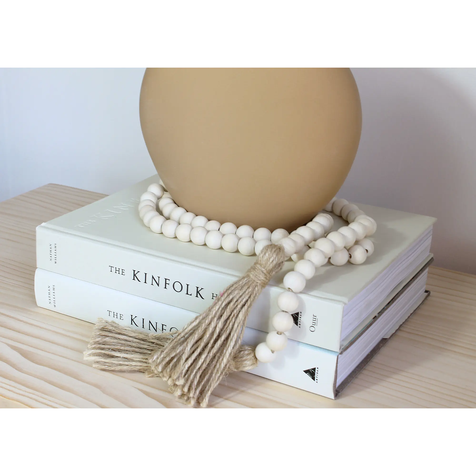 Wooden Beads / Guirnalda cuentas de madera  4