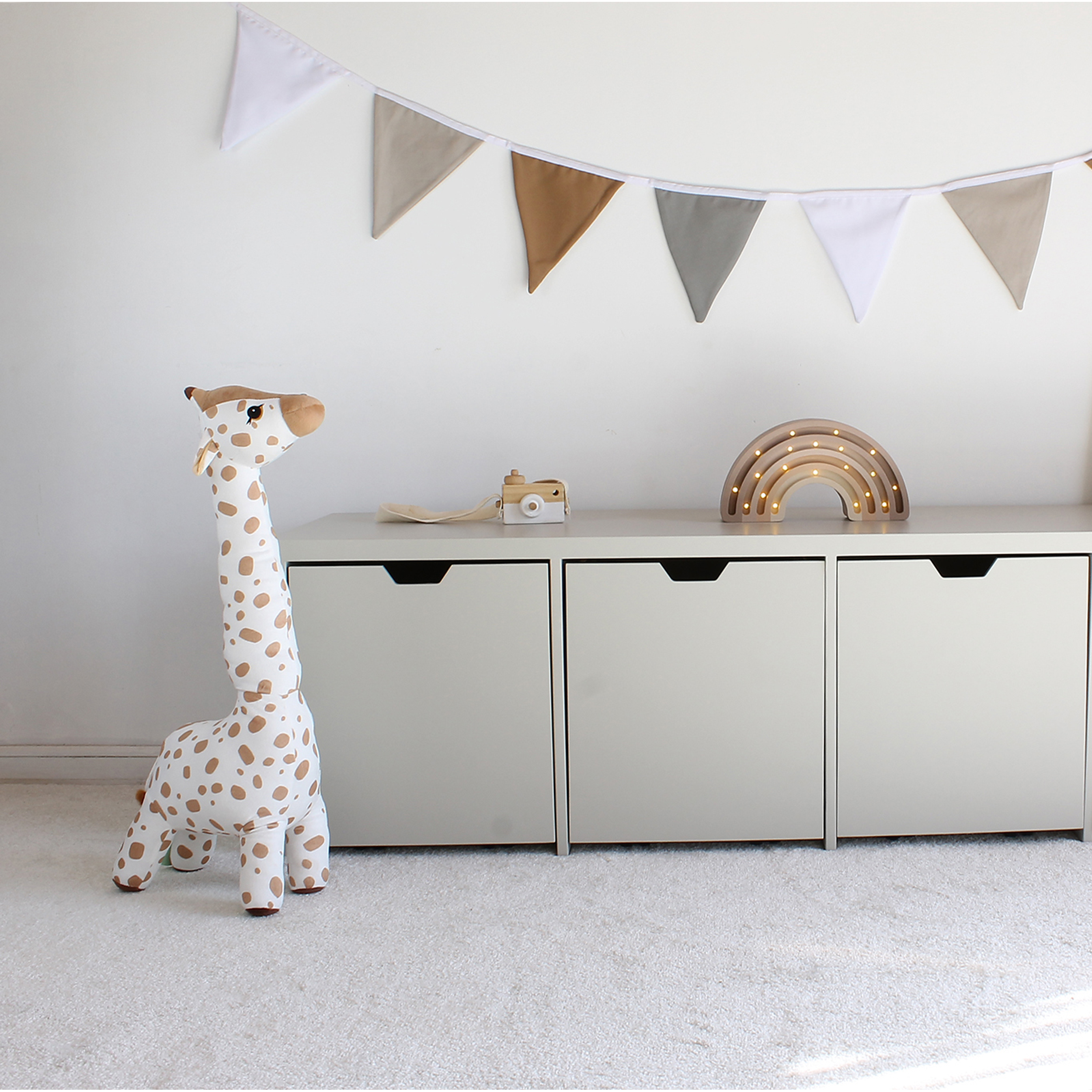 Mueble Juguetero Infantil gris / cajones con ruedas (opción 2 , 3 o 4 cajones)   10