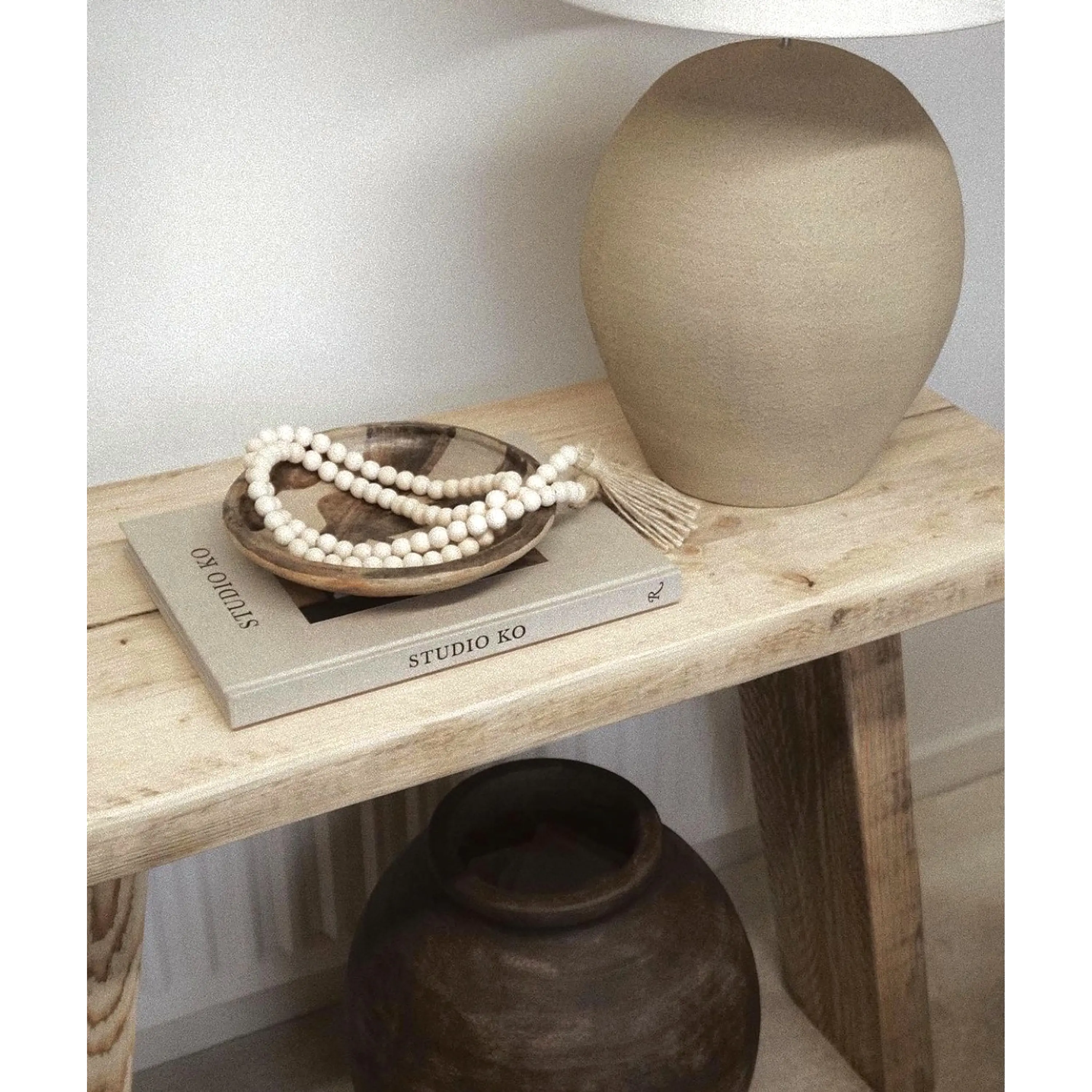 Wooden Beads / Guirnalda cuentas de madera  3