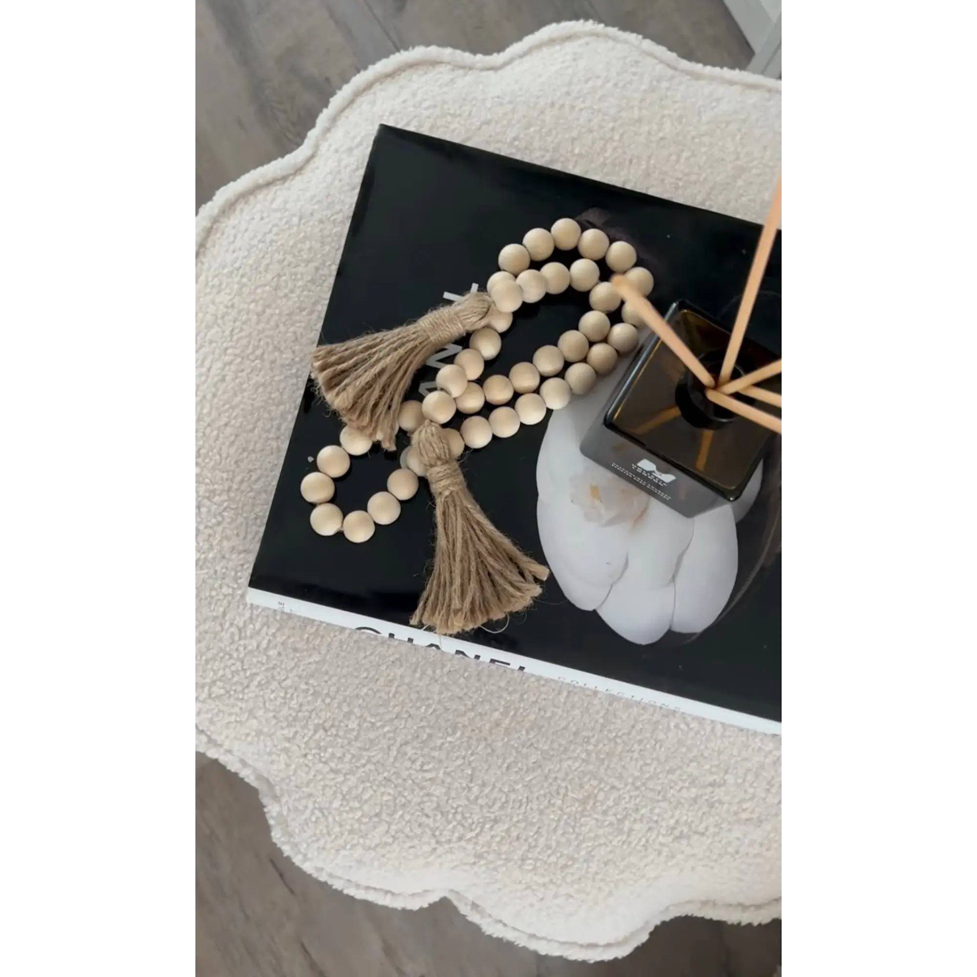 Wooden Beads / Guirnalda cuentas de madera  2