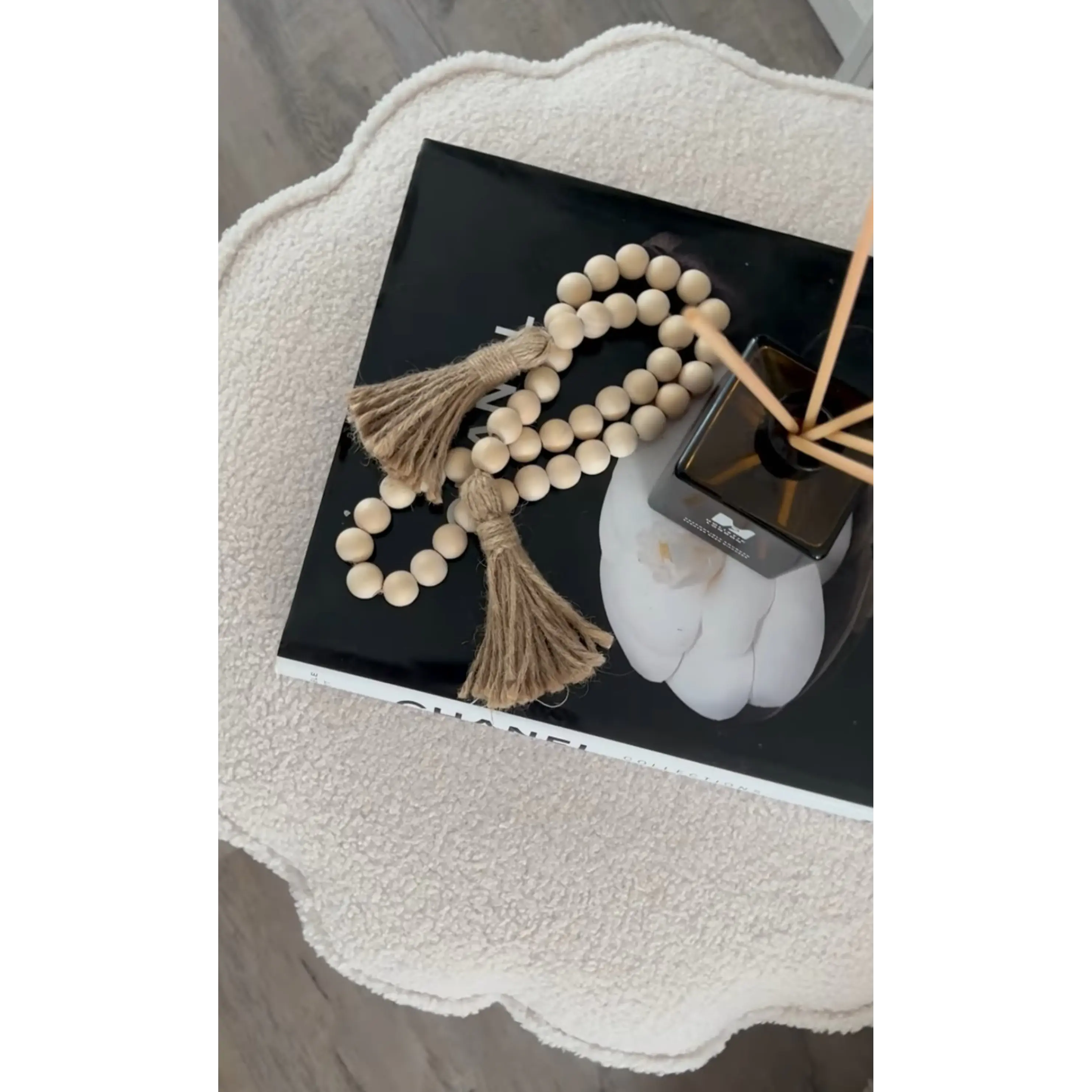 Wooden Beads / Guirnalda cuentas de madera  2