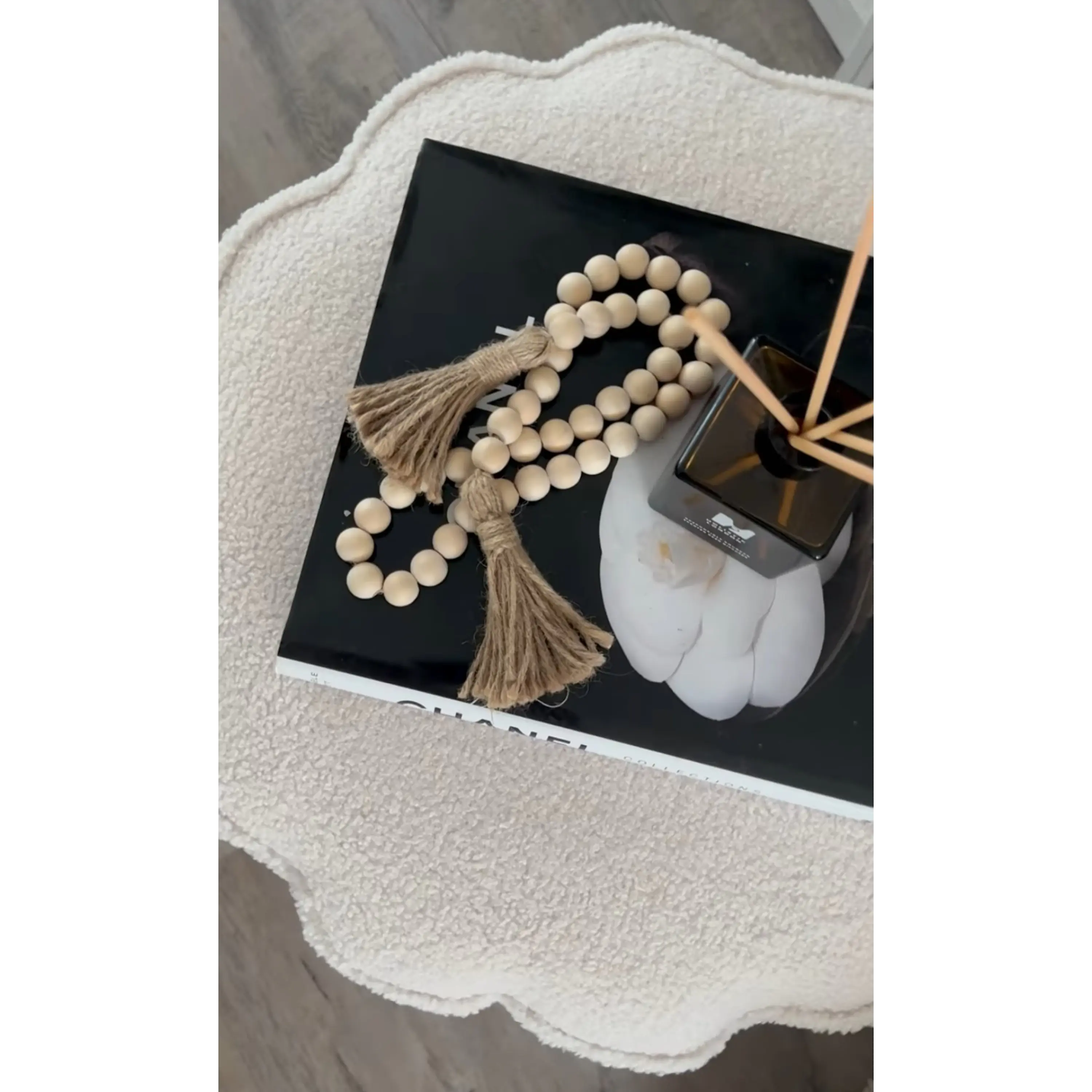 Wooden Beads / Guirnalda cuentas de madera  2