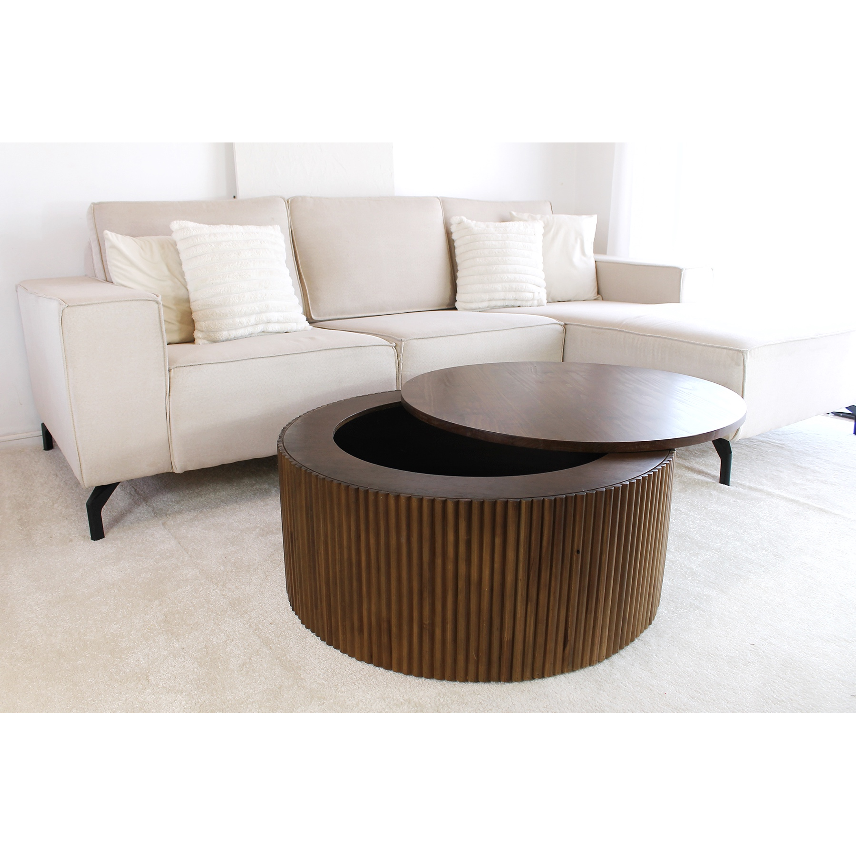 Mesa de centro Cavali madera alistonada (colores) 2