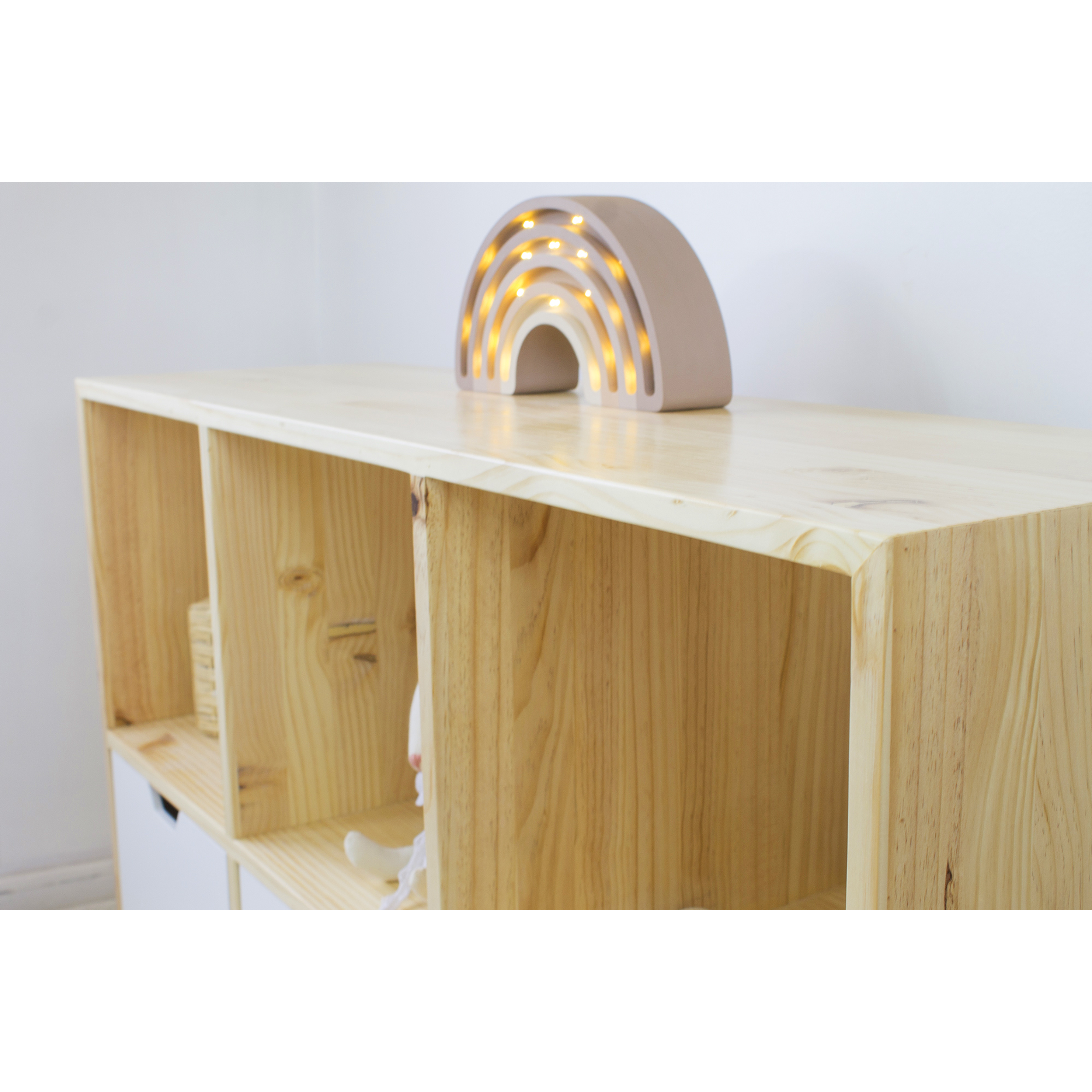 Mueble organizador cajones con ruedas ocultas base de madera  ( opción 2, 3 o 4 cajones )  6