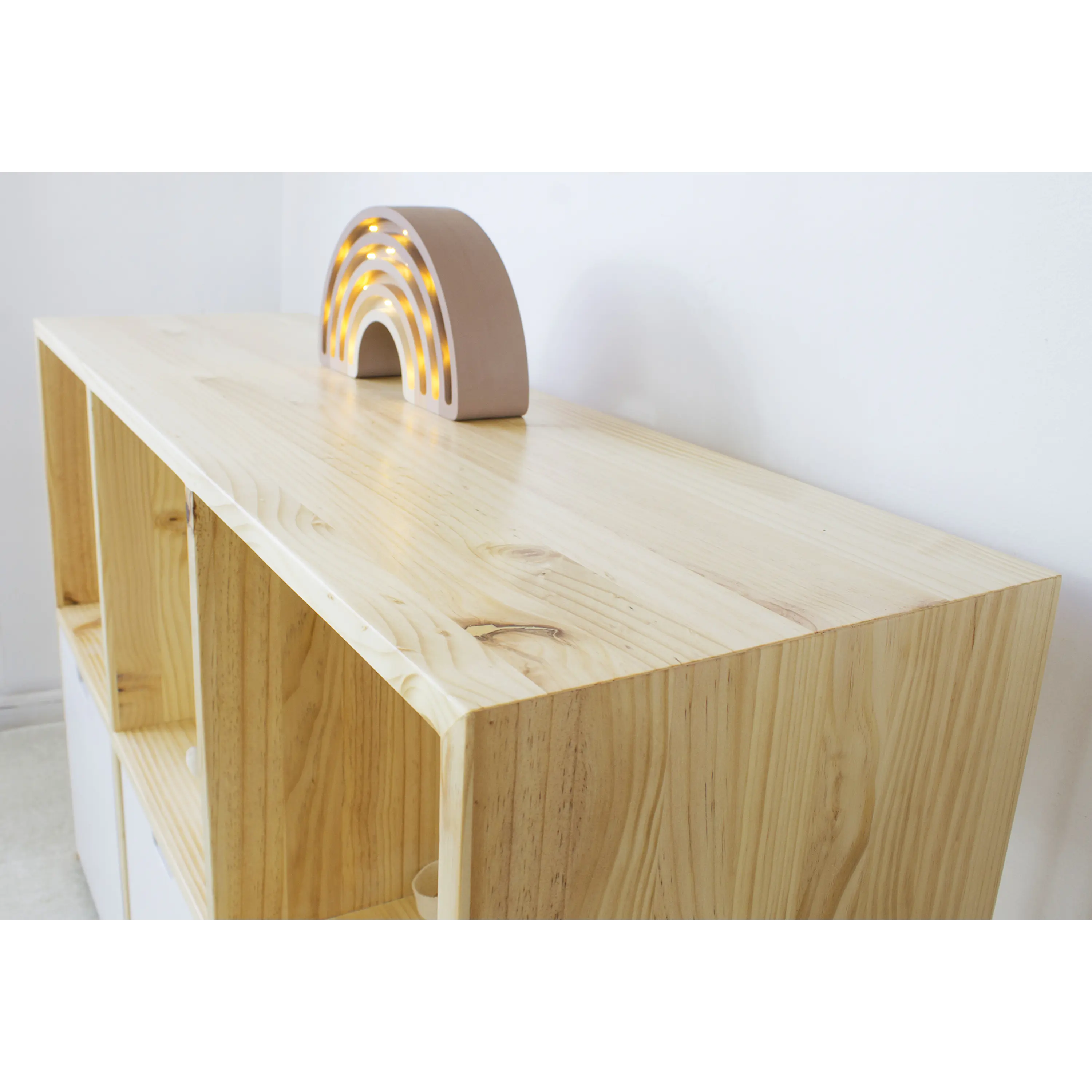 Mueble organizador cajones con ruedas ocultas base de madera  ( opción 2, 3 o 4 cajones )  8