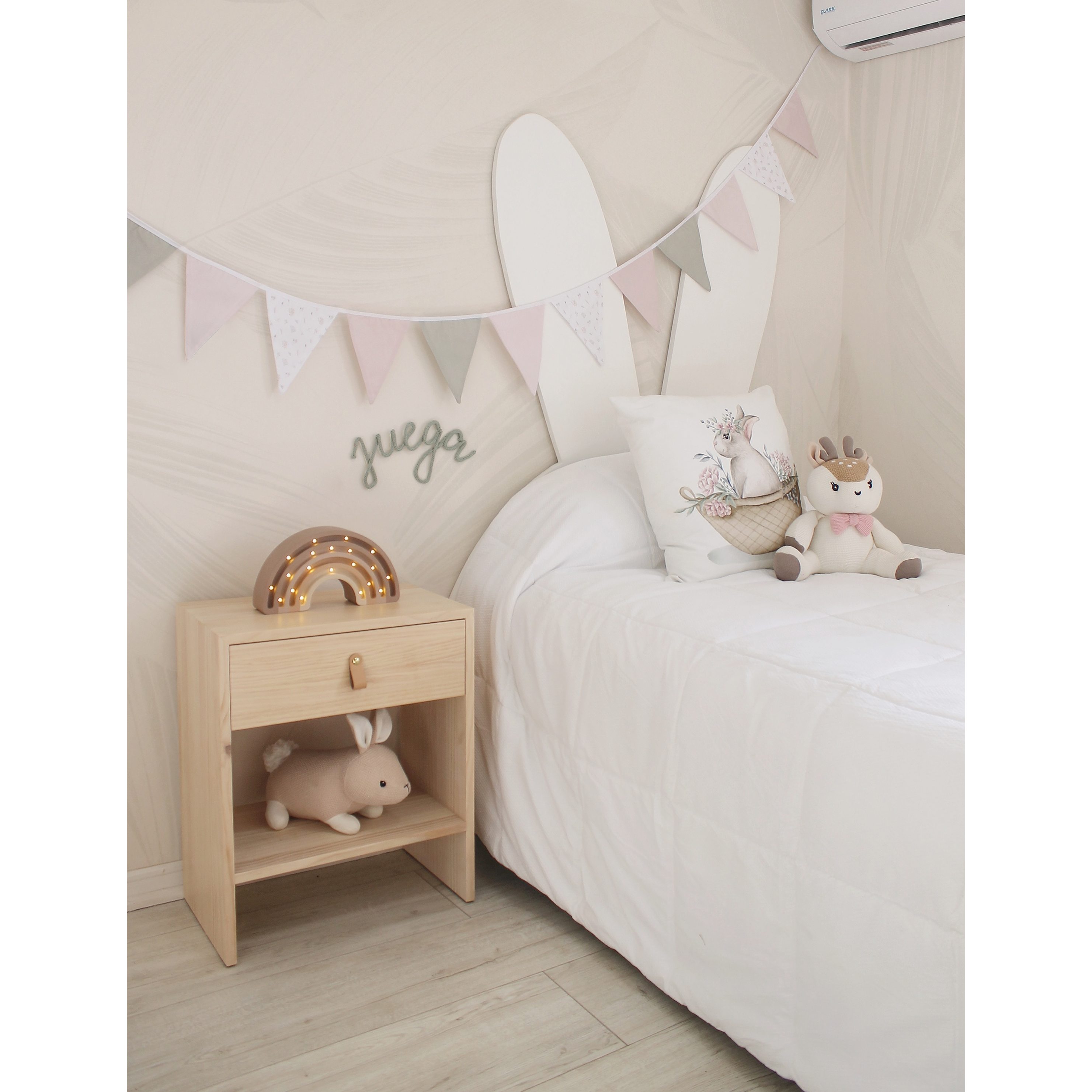 Respaldo de cama Bunny 1