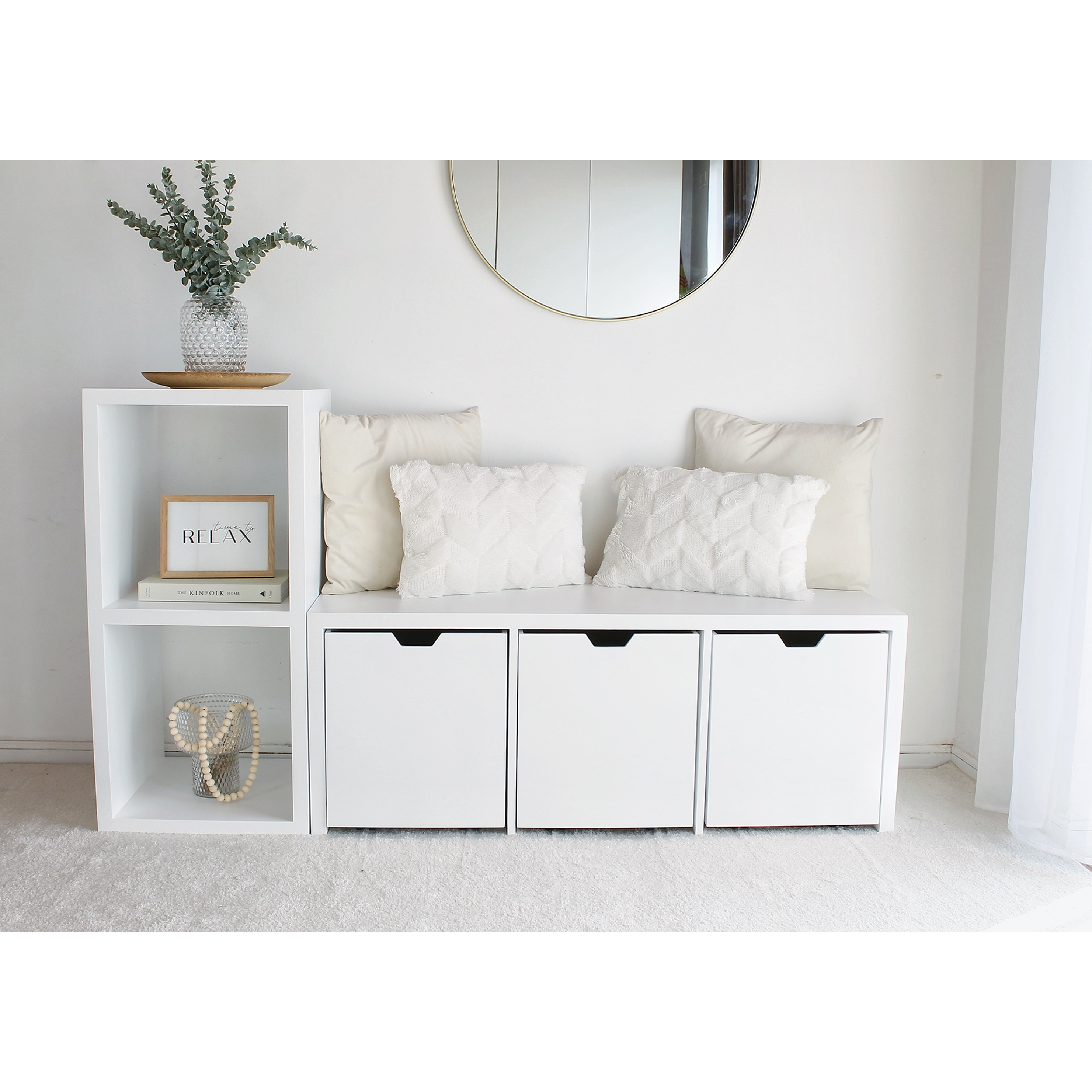 Set Siena / 2 muebles organizadores  2