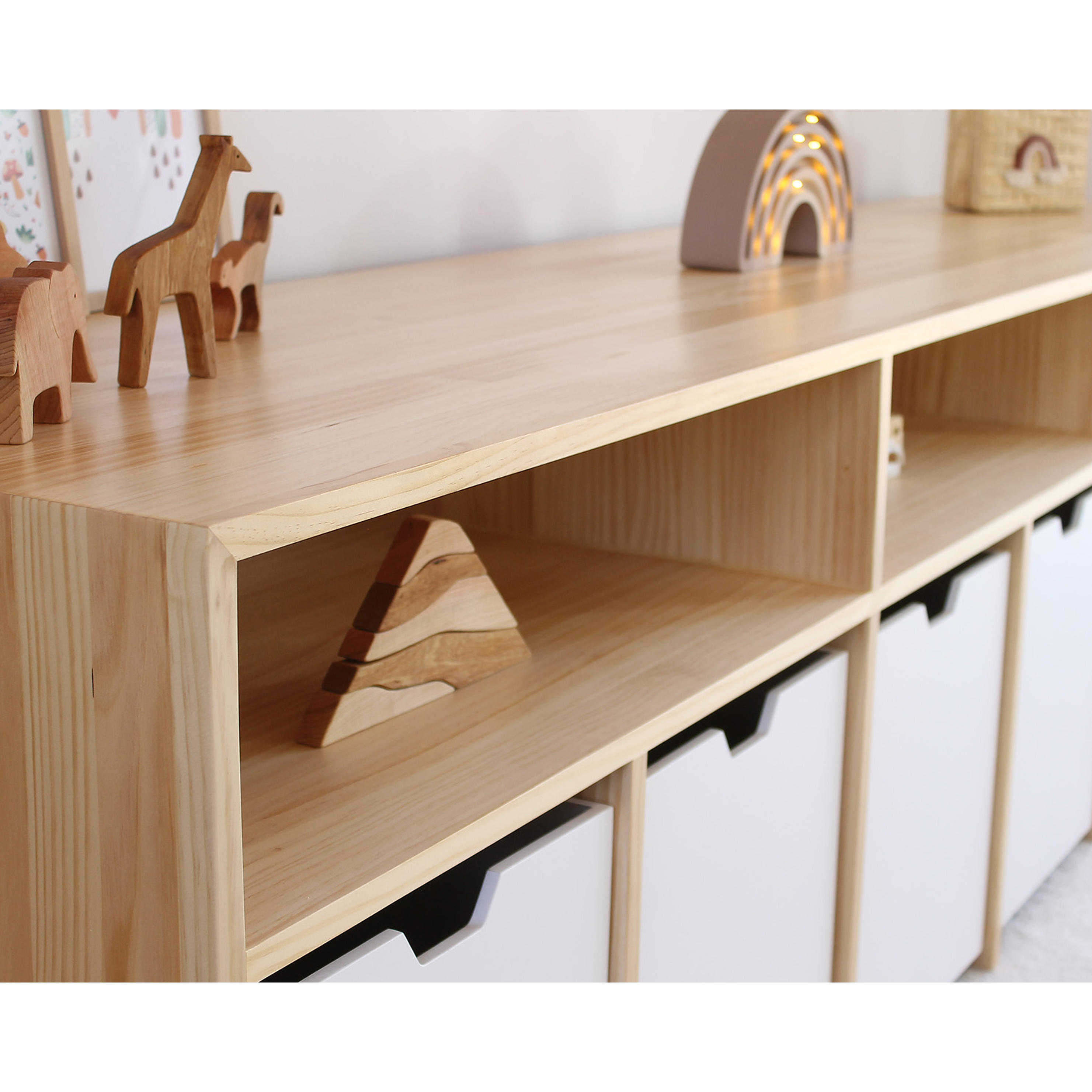 Juguetero Infantil Ollie  (opción 2, 3, 4, 5 o 6 cajones)  5