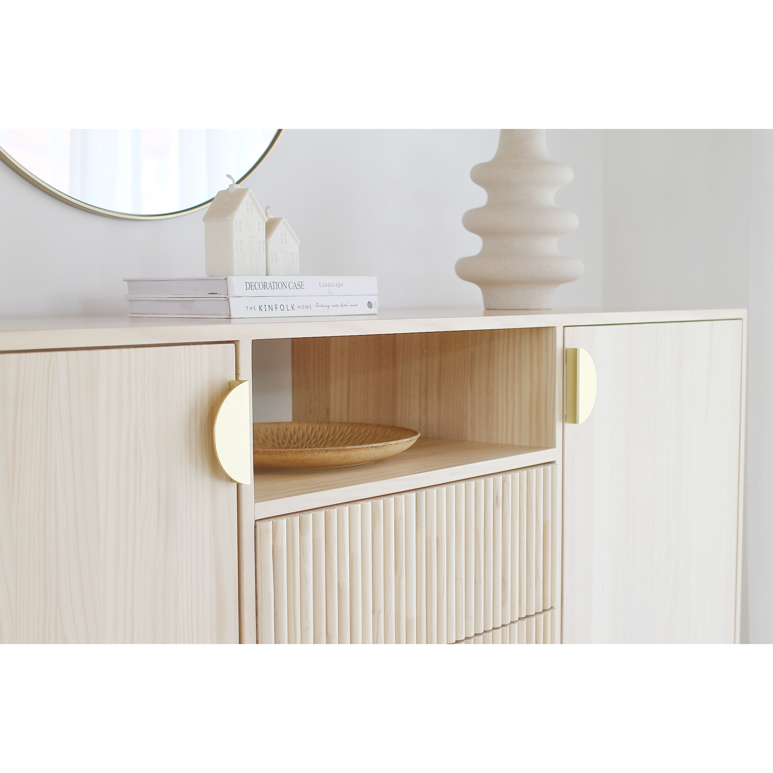 Buffet / Cómoda Modelo Nook blanqueado  2