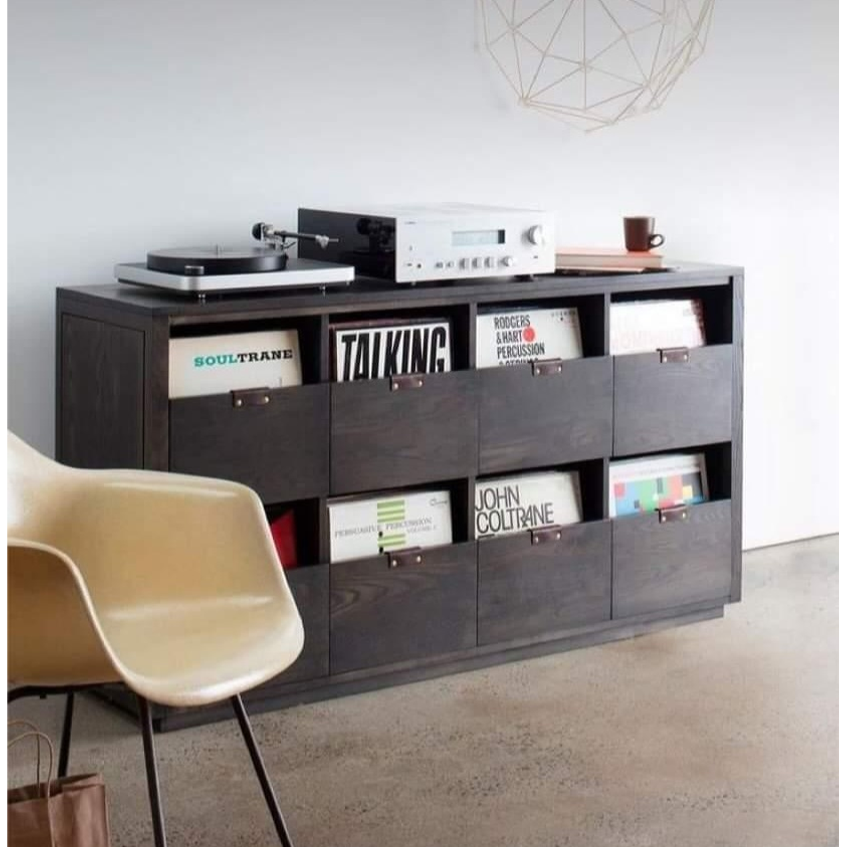Mueble vinilos personalizado 10 cajones  1