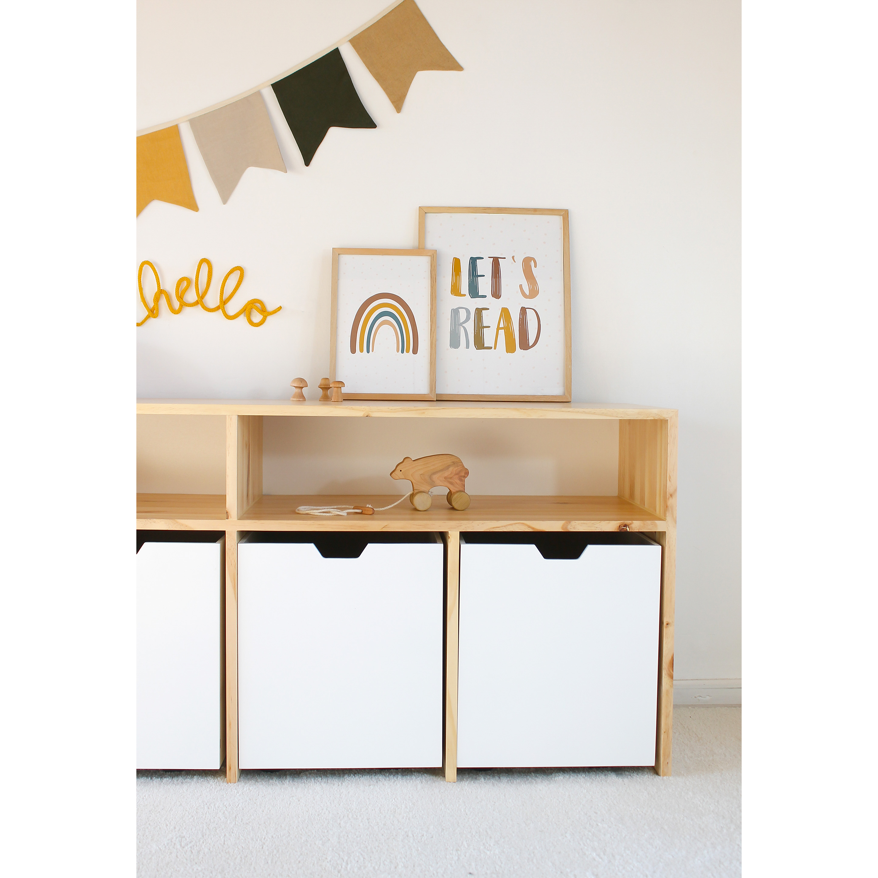 Juguetero Infantil Ollie  (opción 2, 3, 4, 5 o 6 cajones)  4