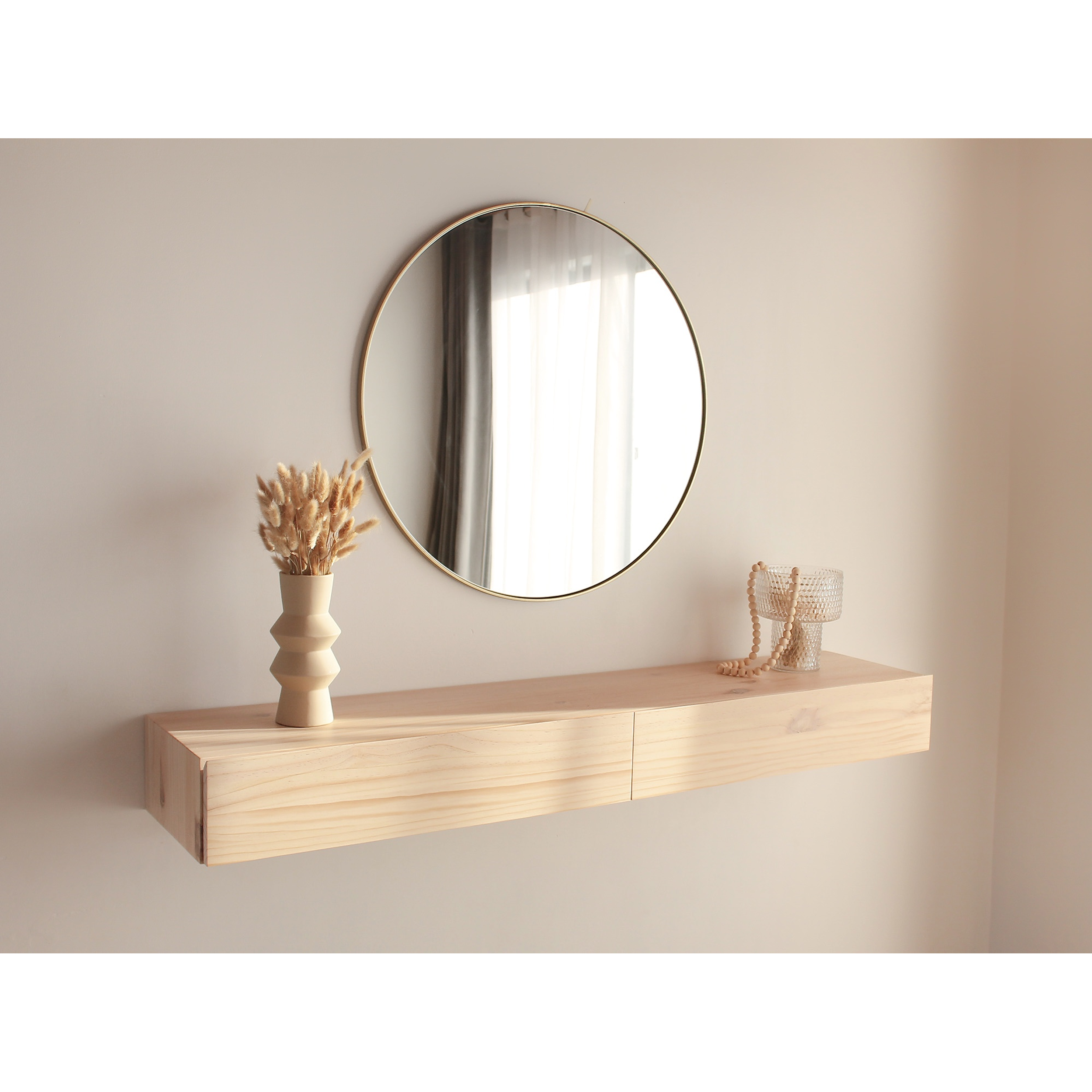 Mueble flotante Capri / cajón riel (opción medidas y colores) 1