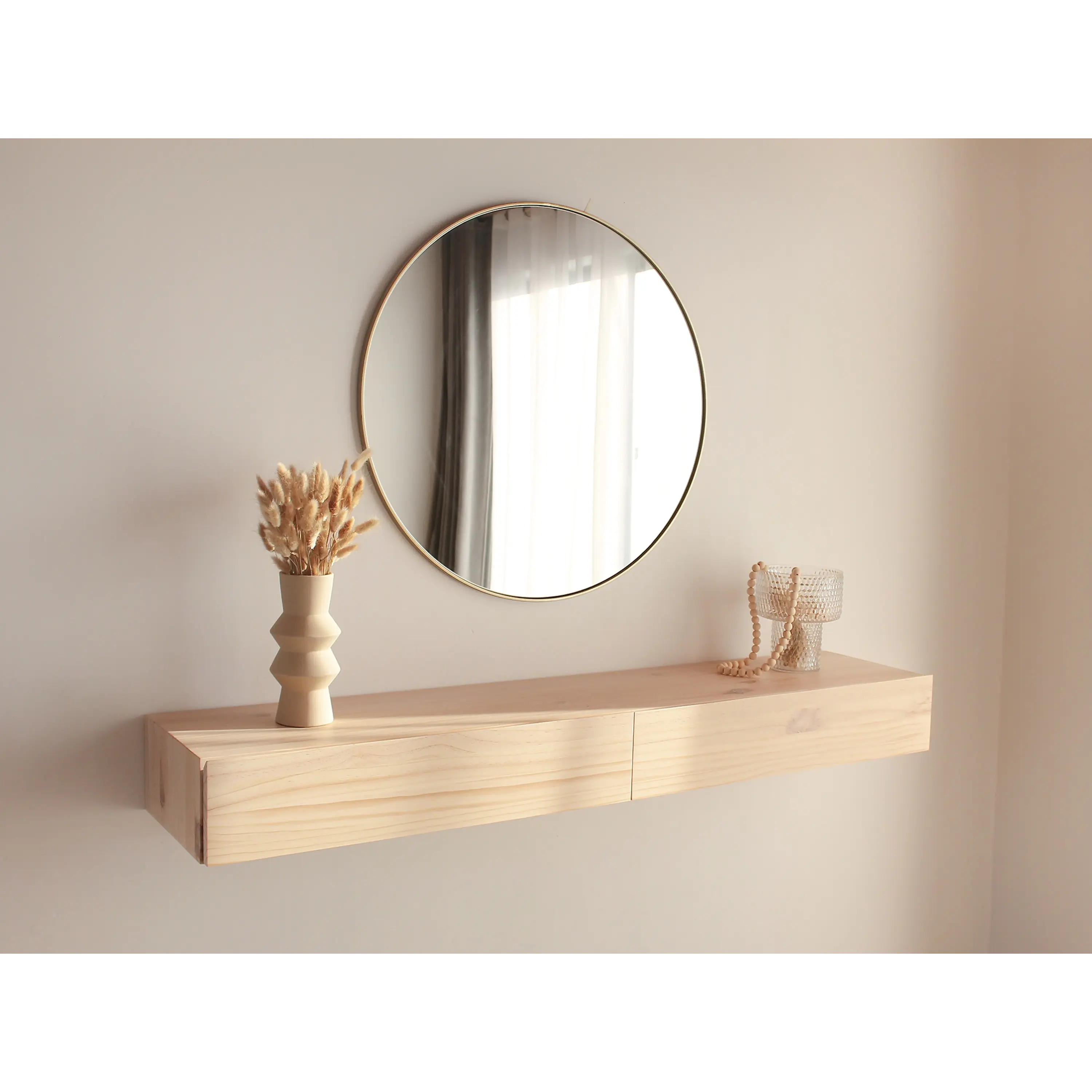 Mueble flotante Capri / cajón riel (opción medidas y colores) 1