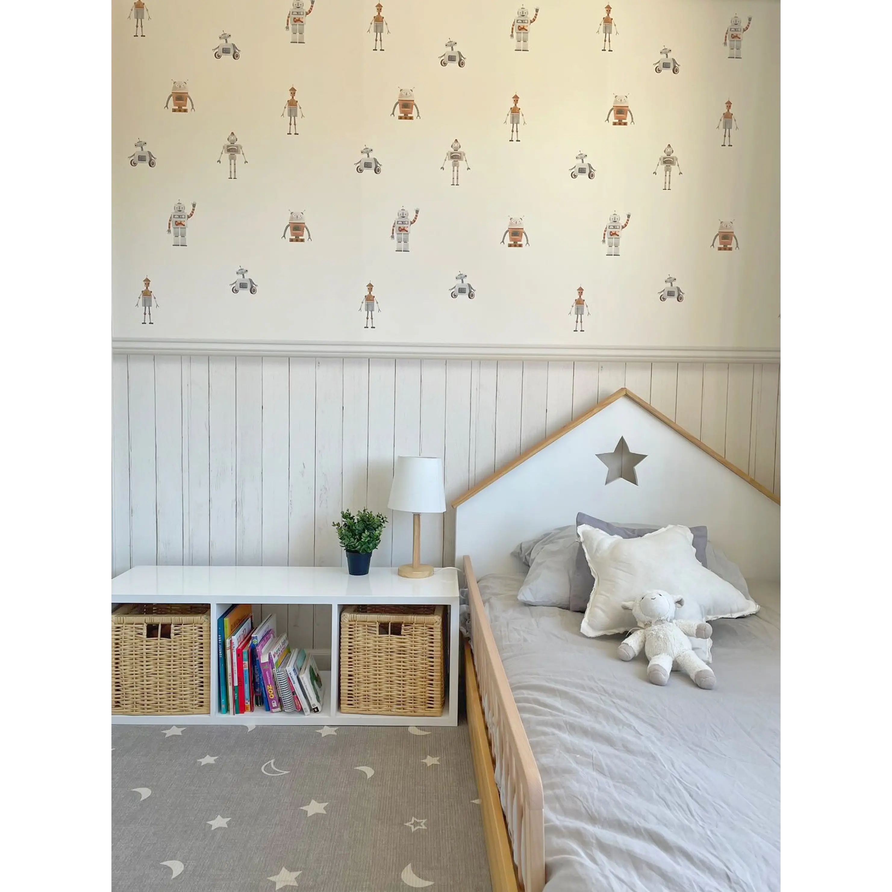 Mueble organizador 3 espacios horizontal / Blanco  5