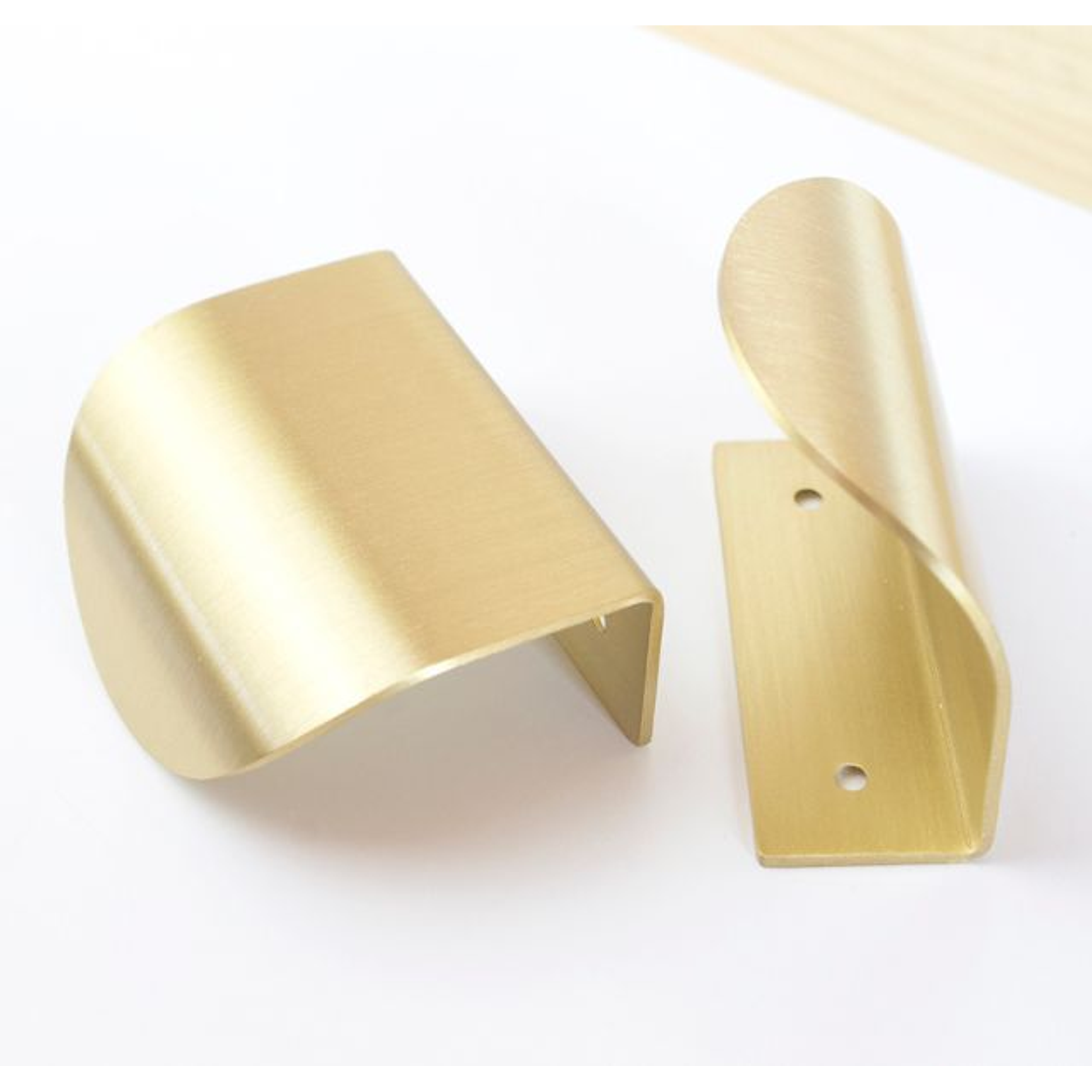 Tirador Wave gold / valor unitario  2