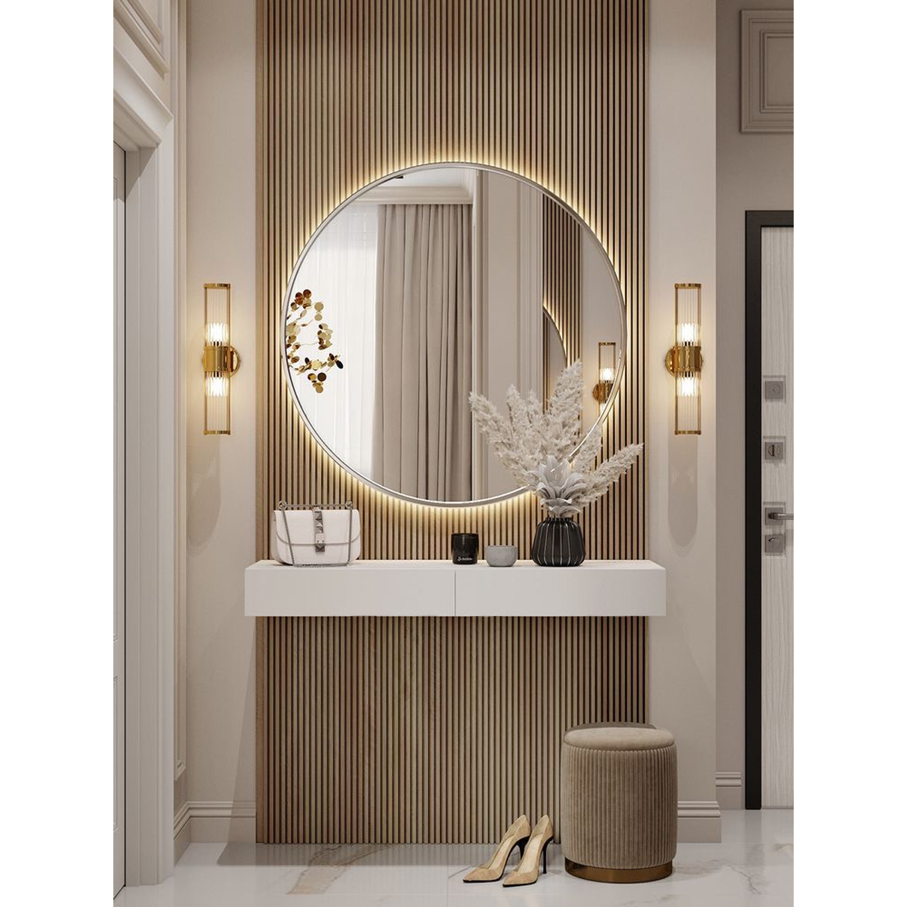 Mueble flotante Capri / cajón riel (opción medidas y colores) 2