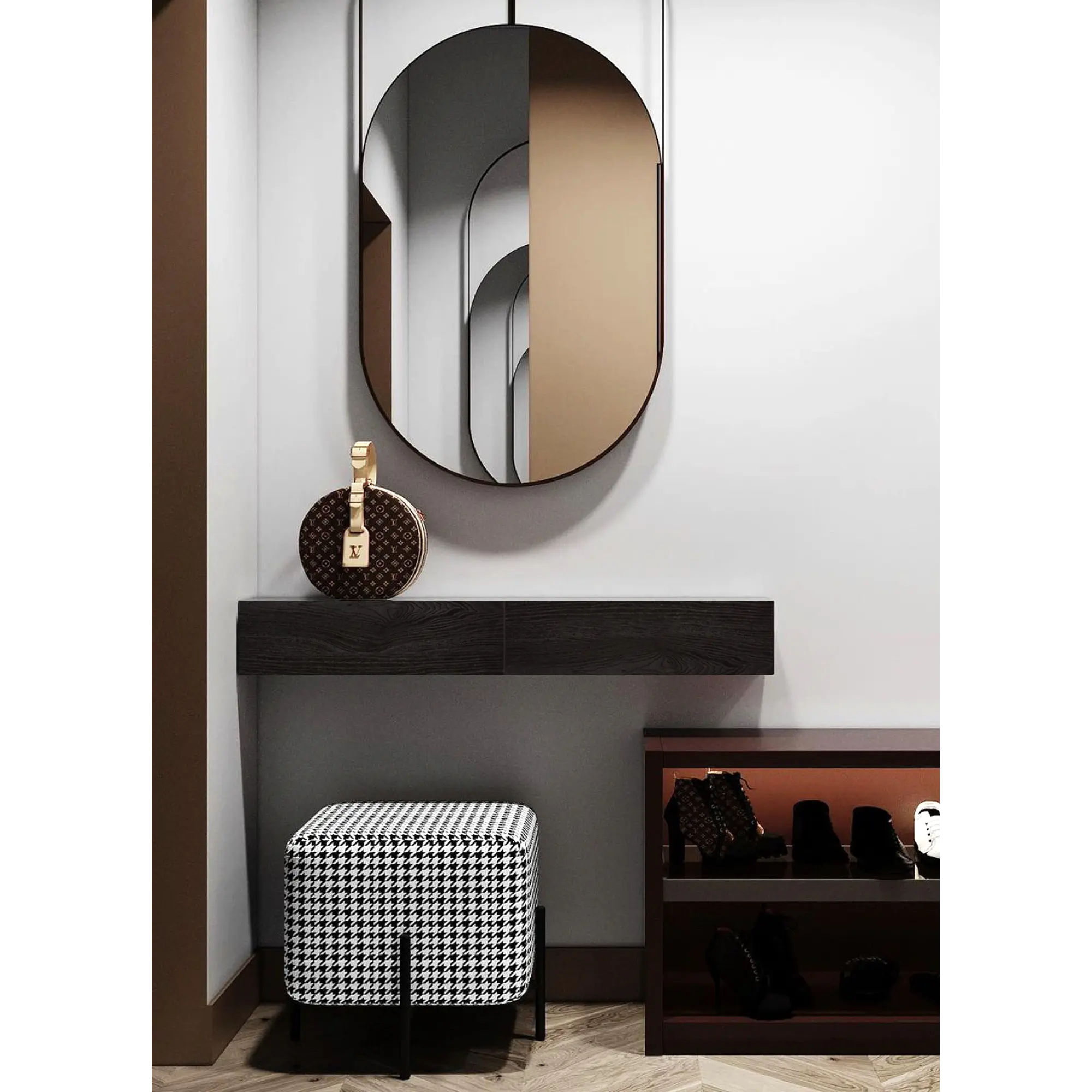 Mueble flotante Capri / cajón riel (opción medidas y colores) 6
