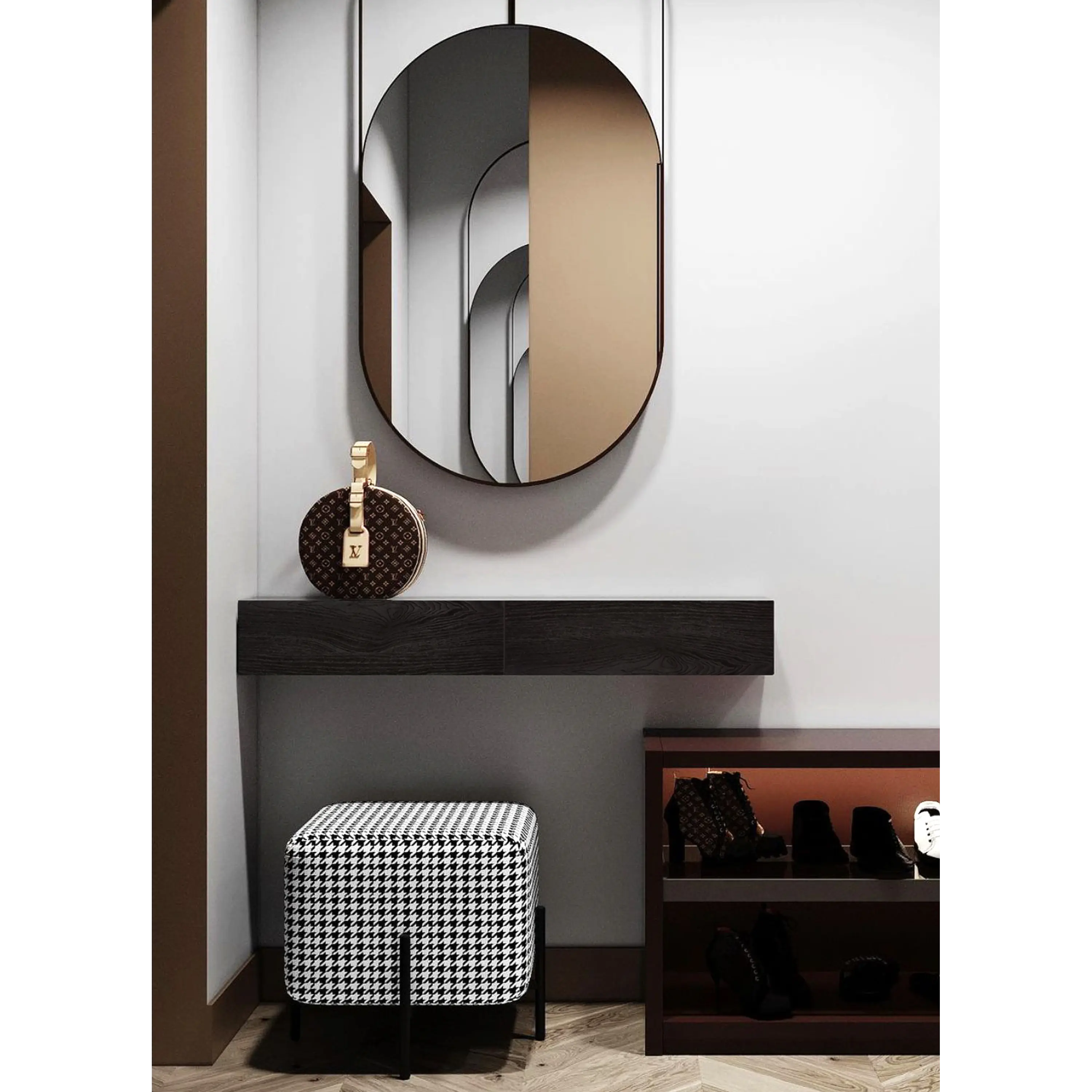 Mueble flotante Capri / cajón riel (opción medidas y colores) 6