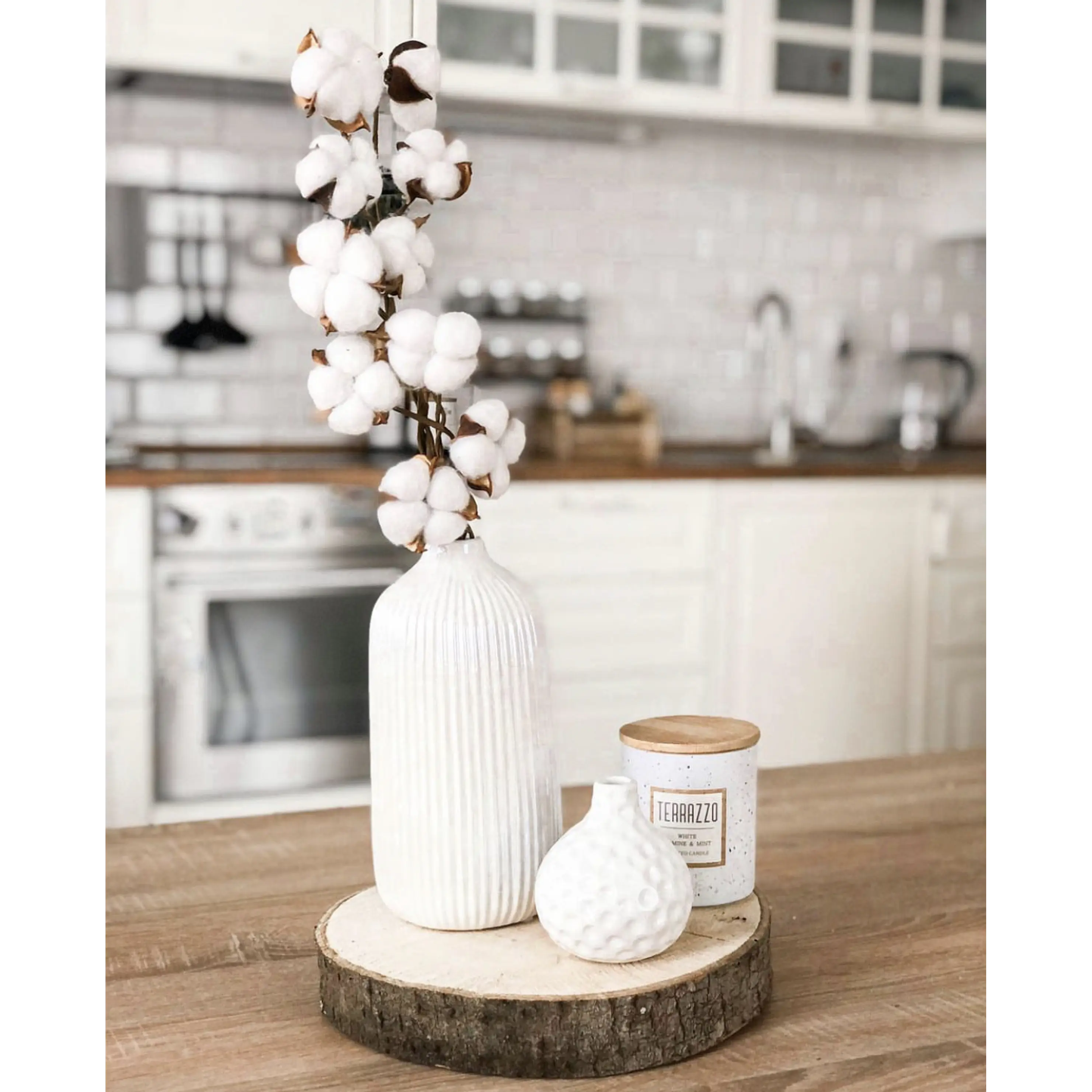 Ramo FLOR DE ALGODÓN  / artificiales 2