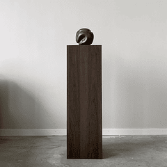 Pedestal para escultura Maison / Plinto madera 