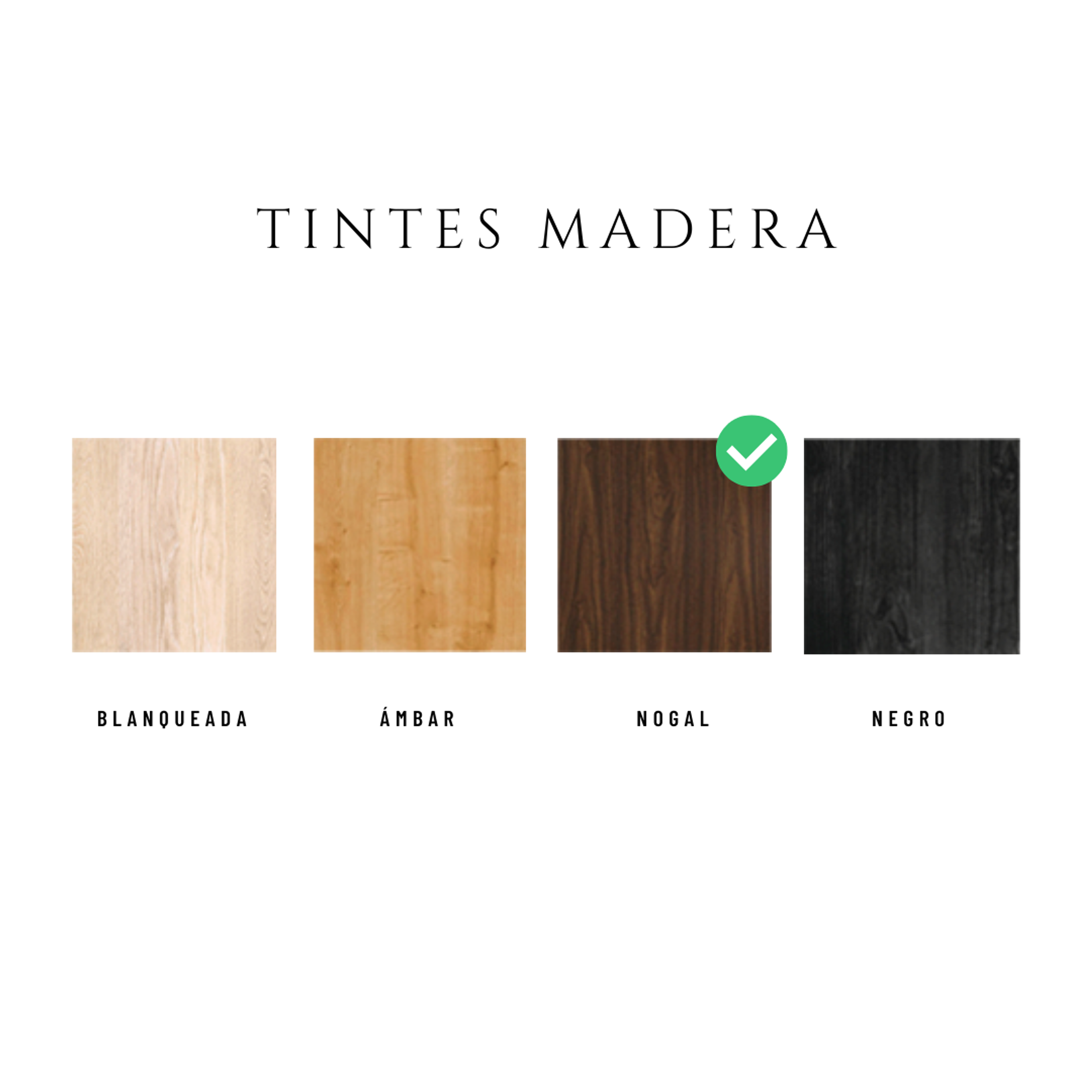 Repisa Lineal de madera / Tinte Nogal (valor unitario)  7