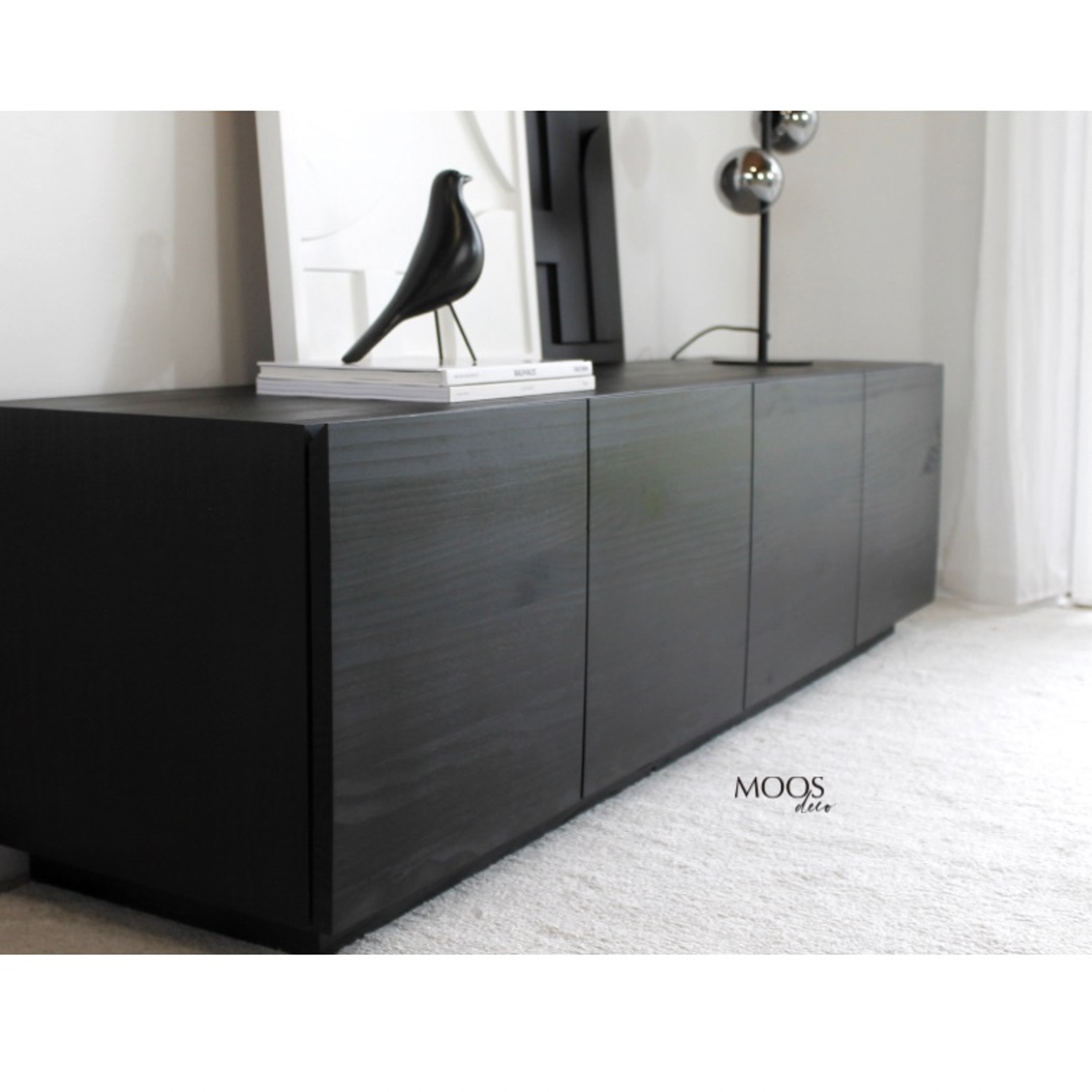 Rack Roma / Tinte negro 8